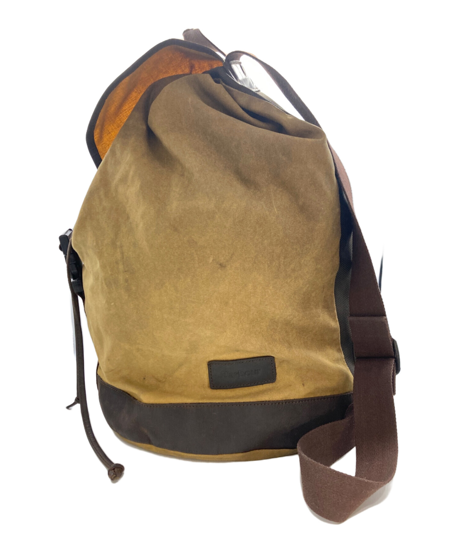 中古・古着通販】Barbour (バブアー) オイルドレザー切替キャンバス 
