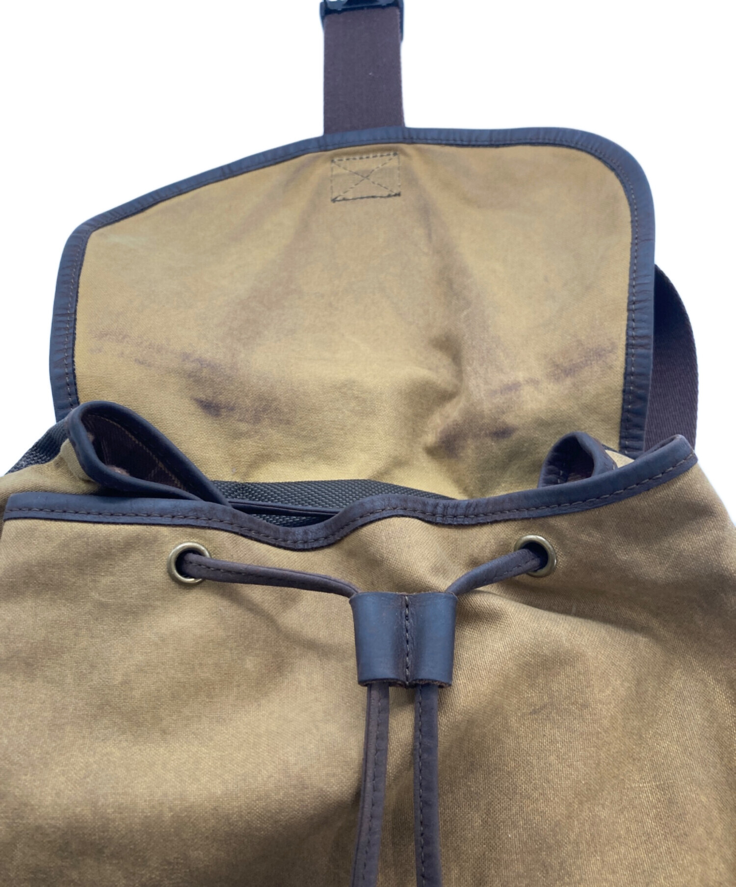 中古・古着通販】Barbour (バブアー) オイルドレザー切替キャンバス 