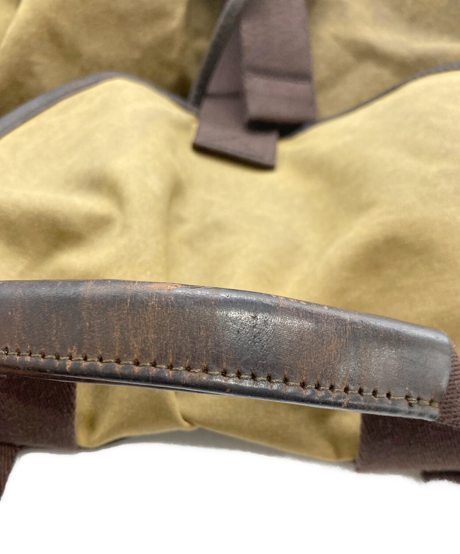 中古・古着通販】Barbour (バブアー) オイルドレザー切替キャンバス 
