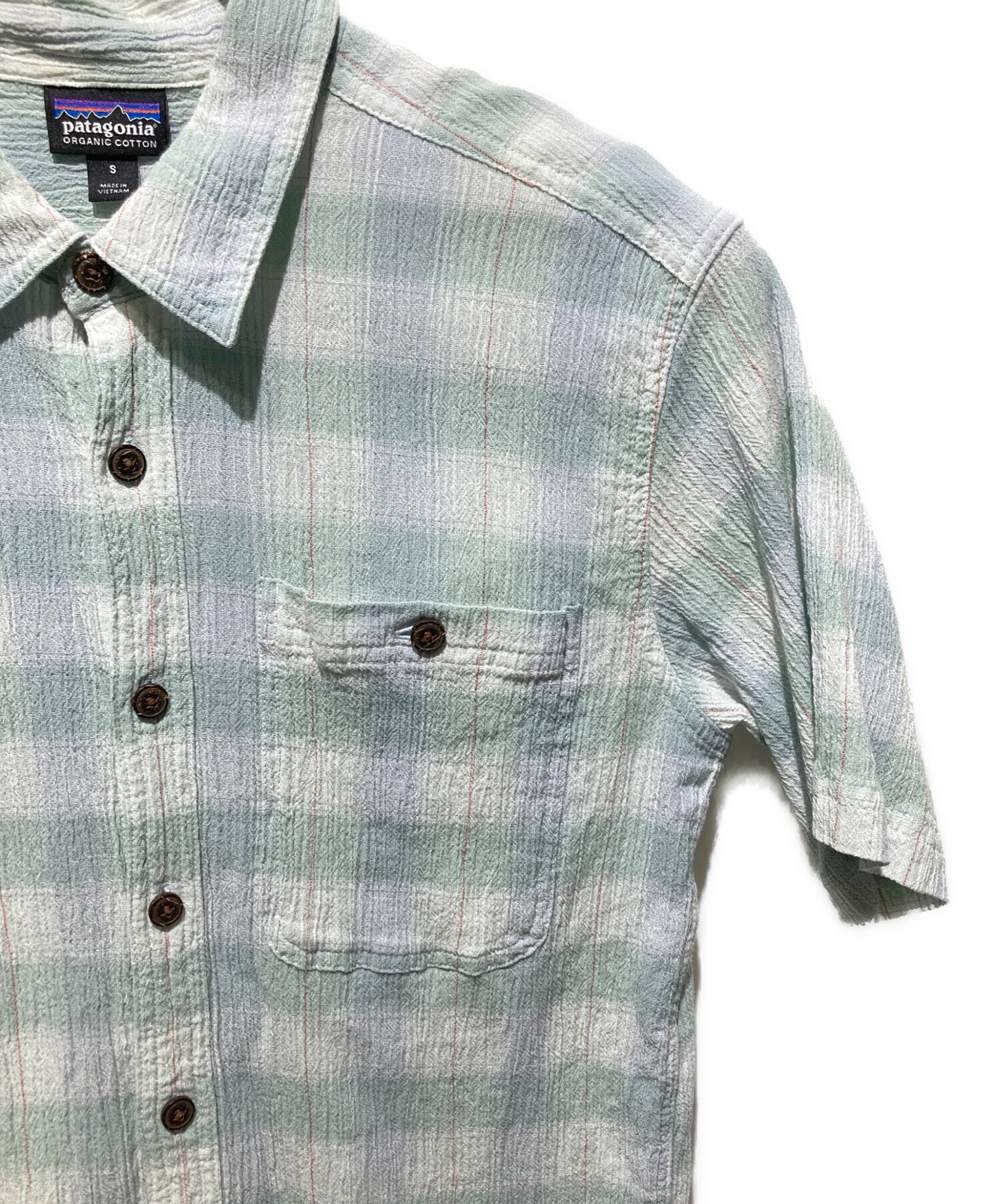 中古・古着通販】Patagonia (パタゴニア) SP19シアサッカーシャツ