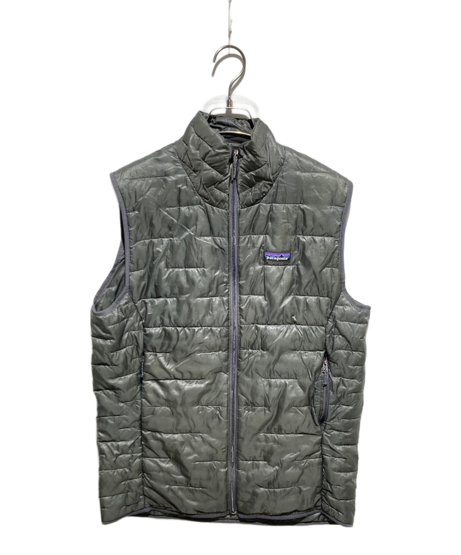 patagonia ベスト S グレー 中古・古着通販】Patagonia (パタゴニア) SP19マイクロパフベスト