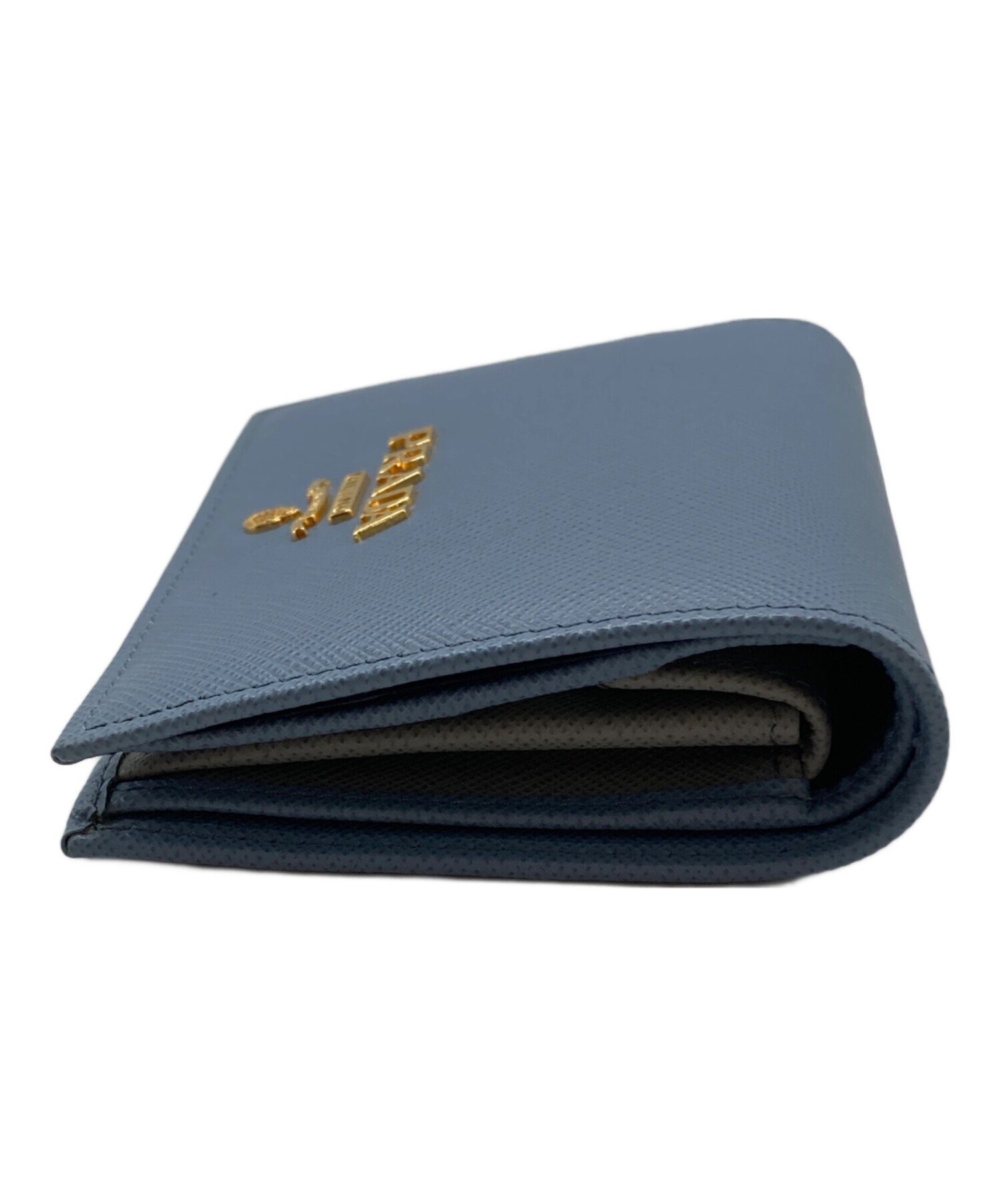 中古・古着通販】PRADA (プラダ) サフィアーノトライアングル 財布