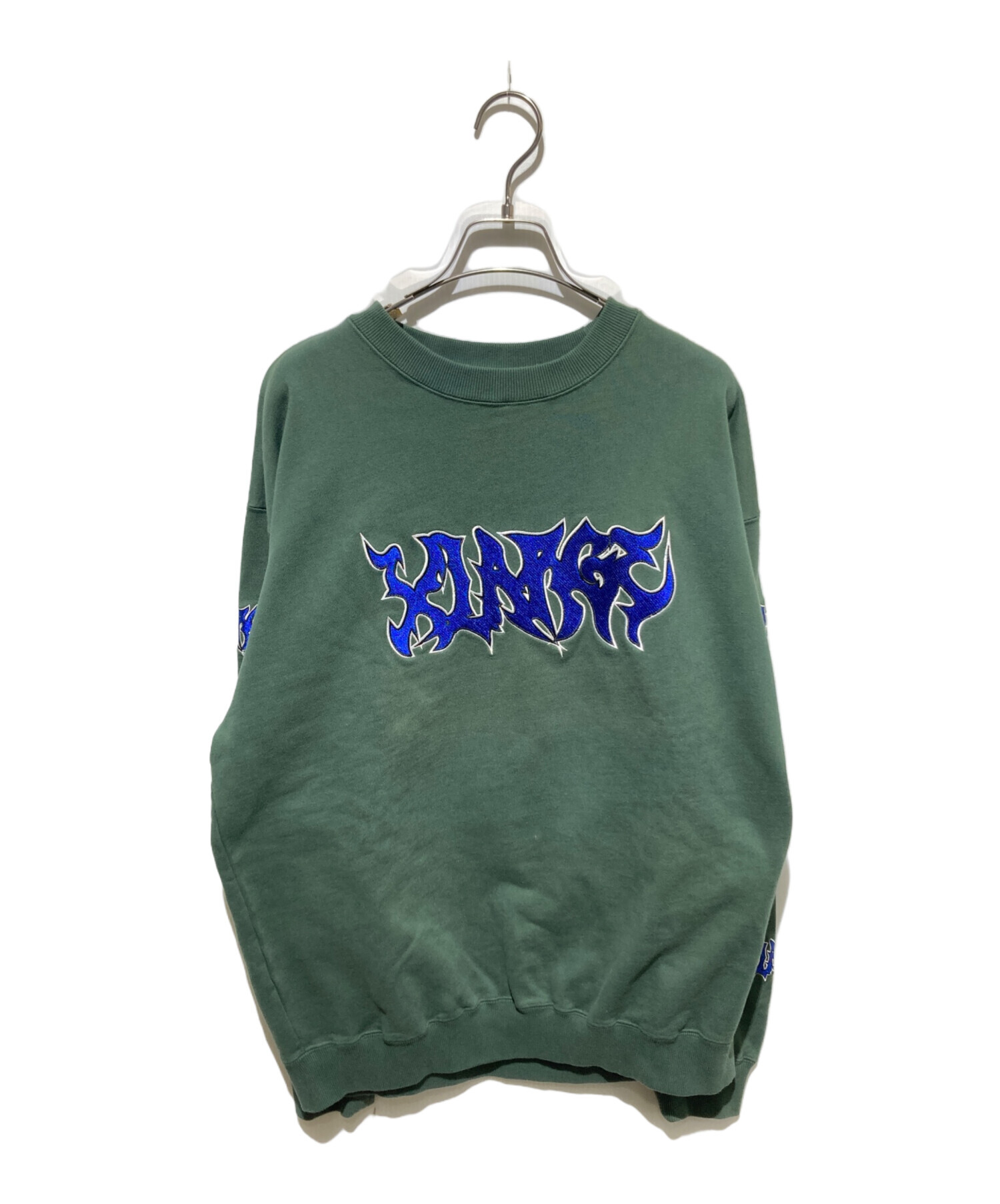 中古・古着通販】X-LARGE (エクストララージ) METAL CREW SWEAT/刺繍 