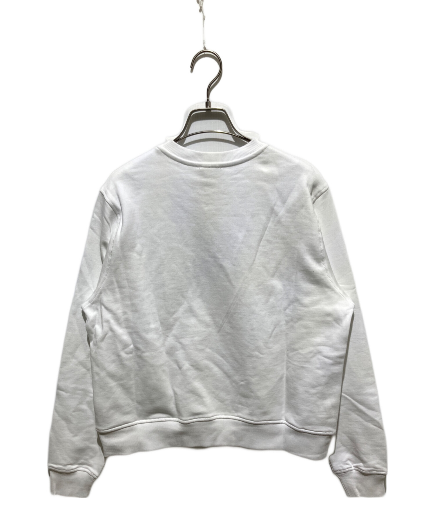 中古・古着通販】DIESEL (ディーゼル) 装飾ロゴスウェット ホワイト 