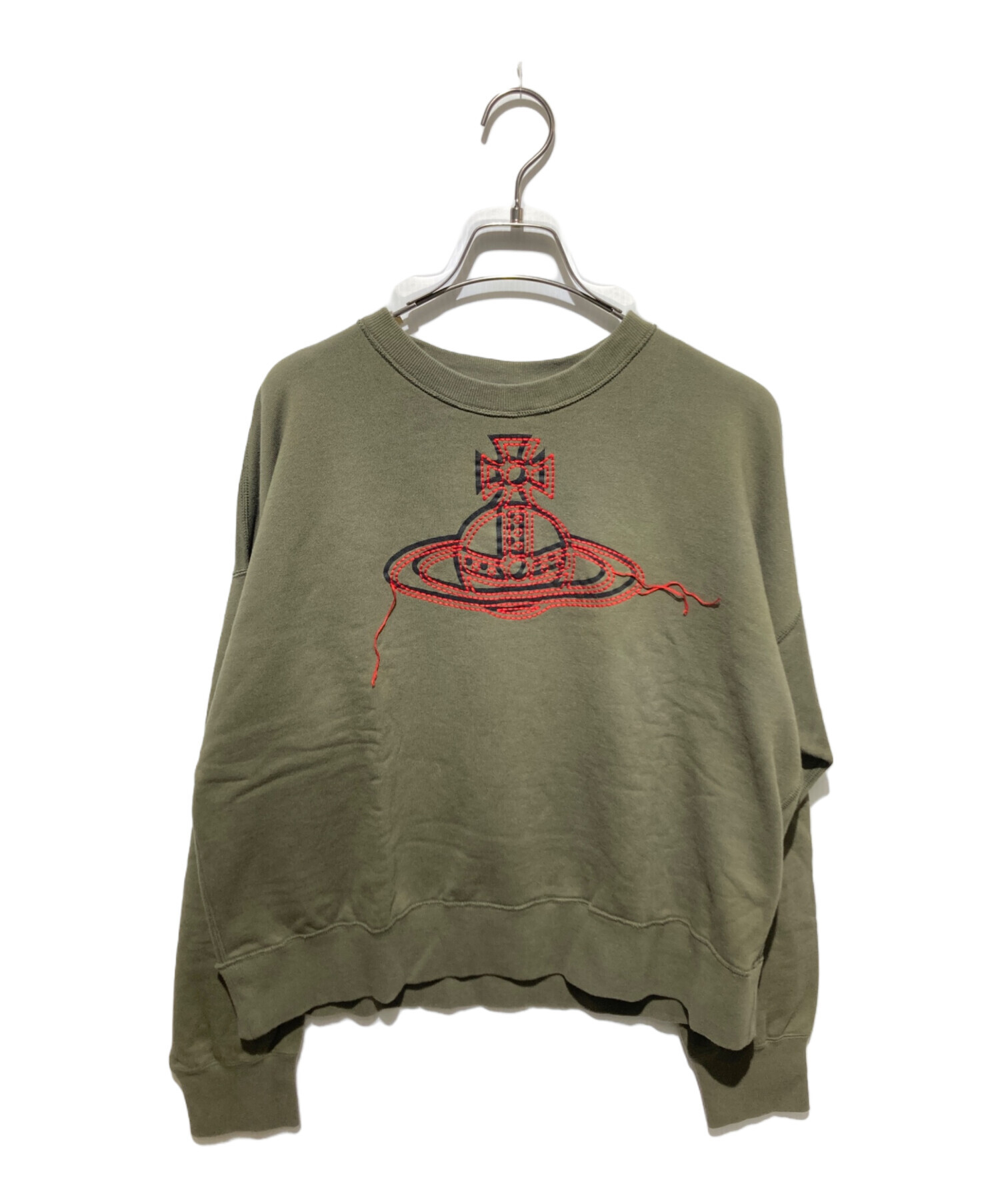 Vivienne Westwood RED LABEL オーブ刺繍　タンクトップ Vivienne Westwood タンクトップ オーブ刺繍 ライムグリーン - メルカリ