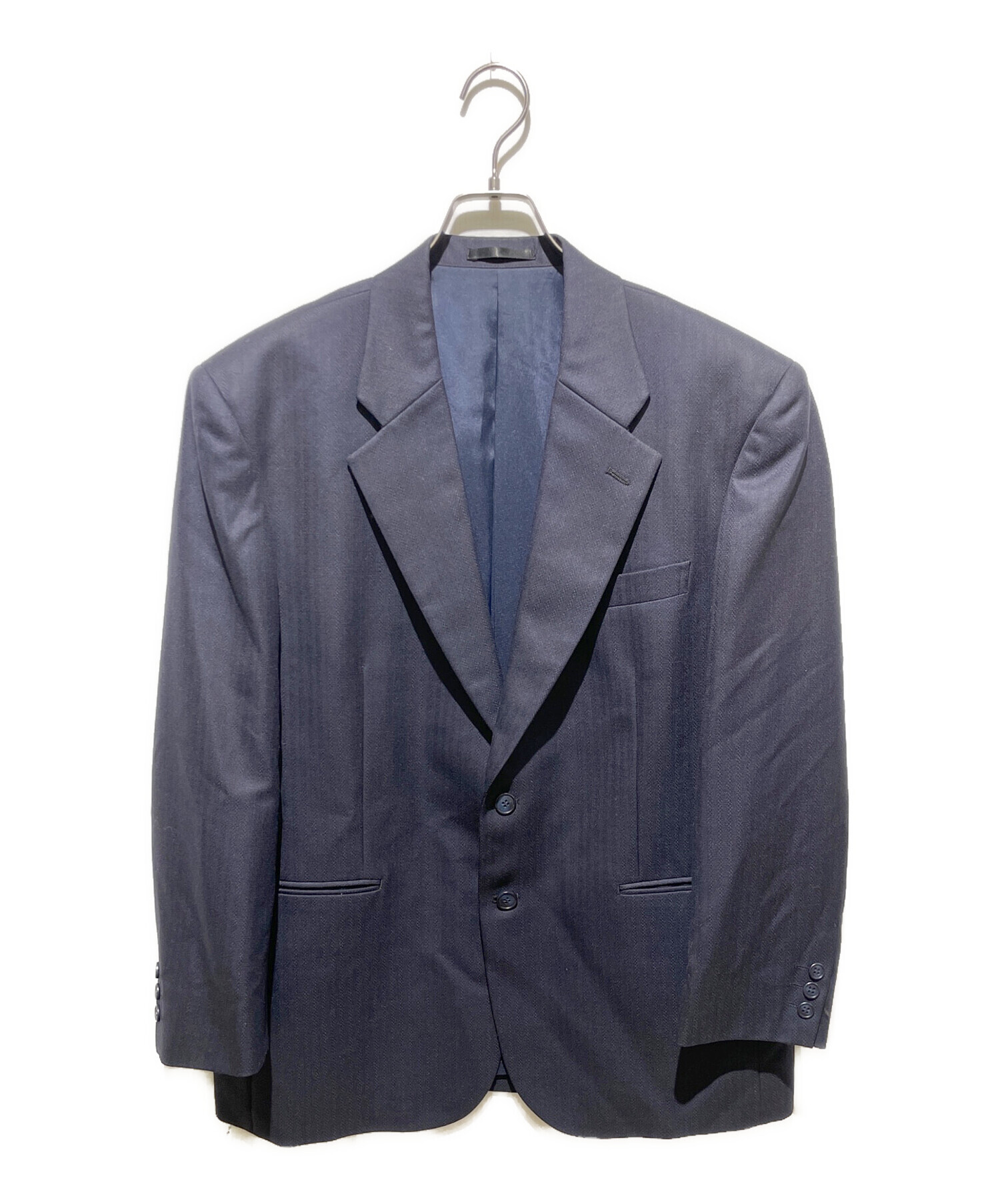 BALENCIAGA ヴィンテージ テーラードジャケット VINTAGE BALENCIAGA(バレンシアガ) / テーラードジャケット/42/羊革/ブラック