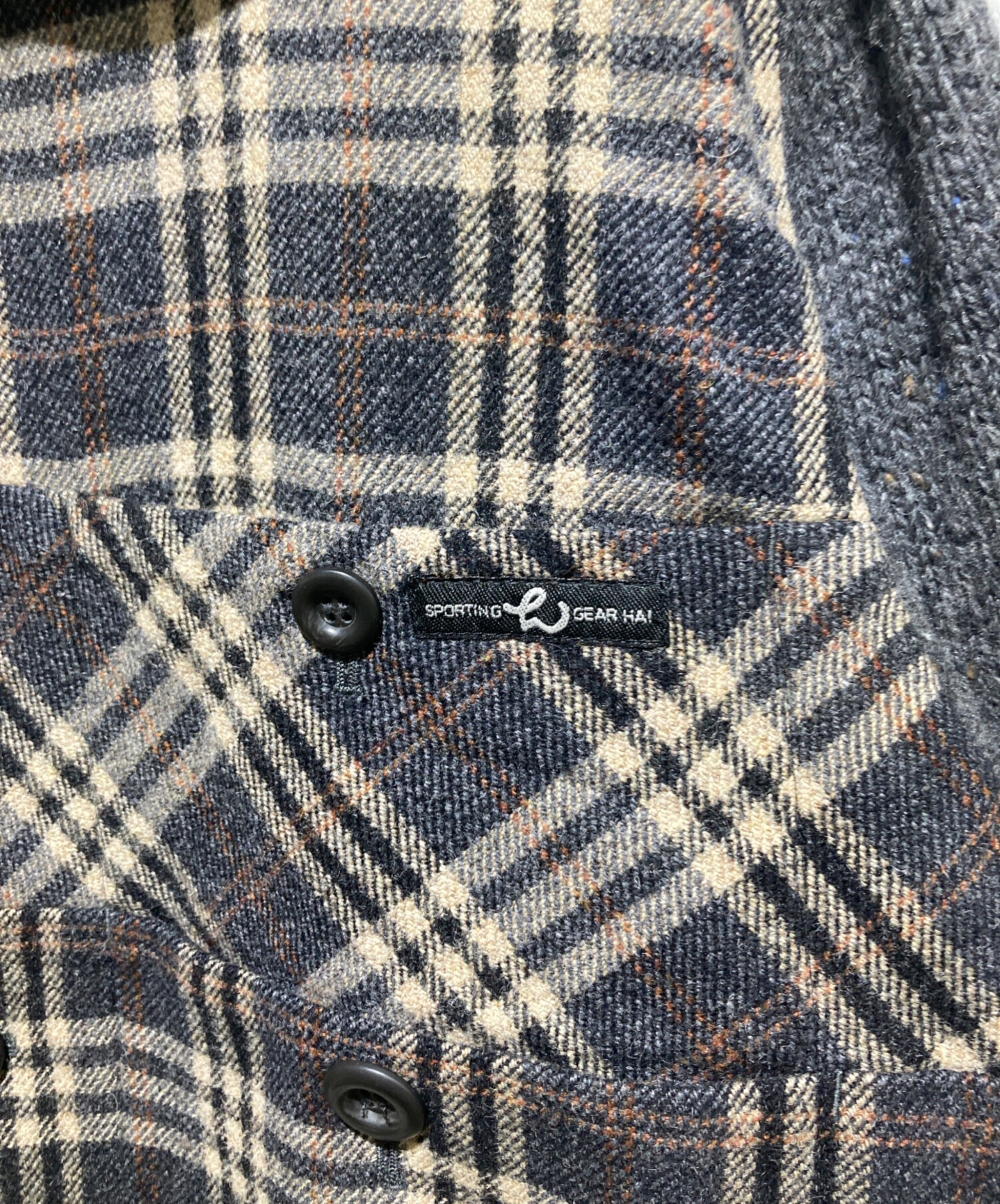 中古・古着通販】hai sporting gear (ハイスポーツギア) ニット切替