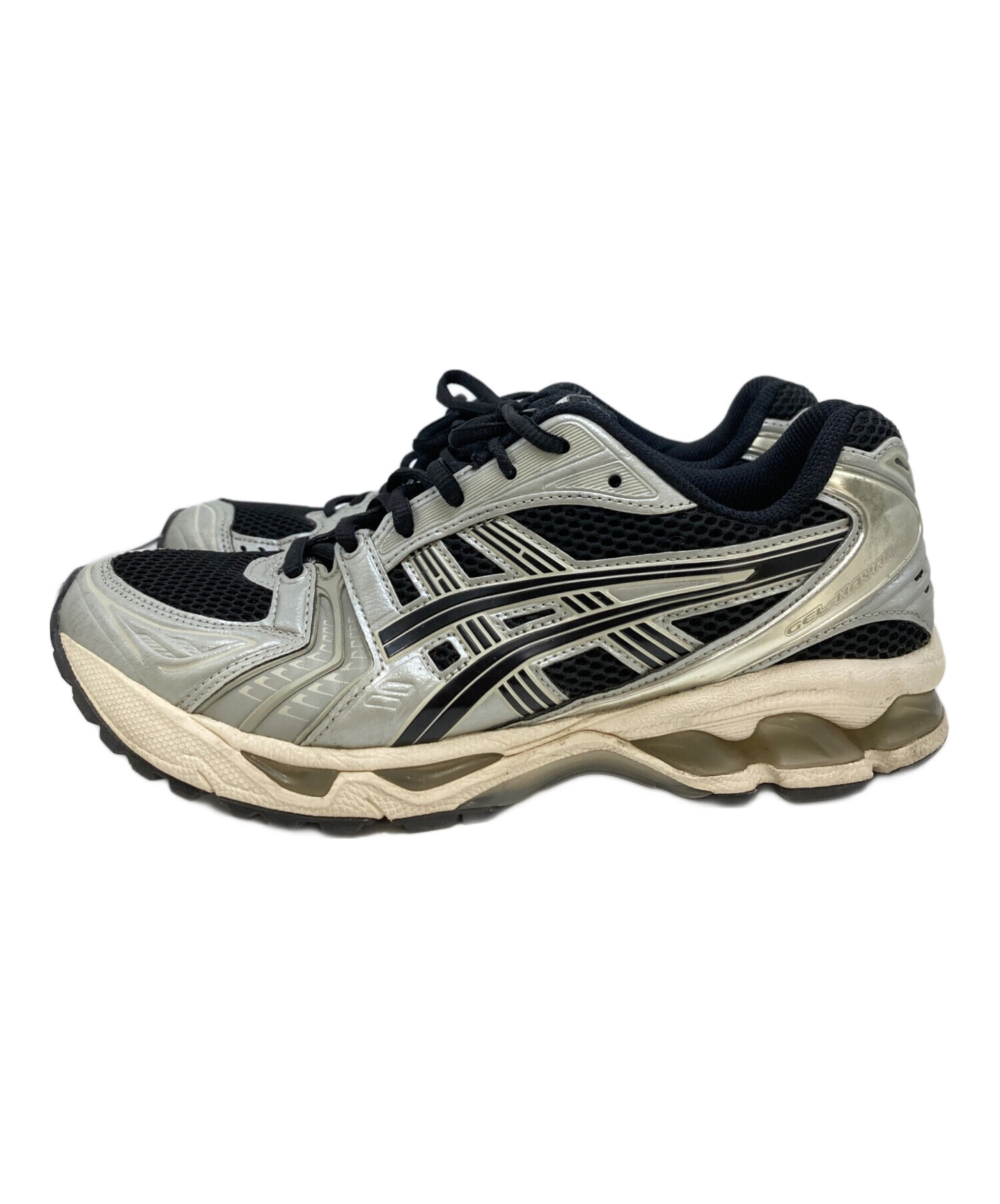 中古・古着通販】asics (アシックス) GEL-KAYANO 14 ブラック×グレー