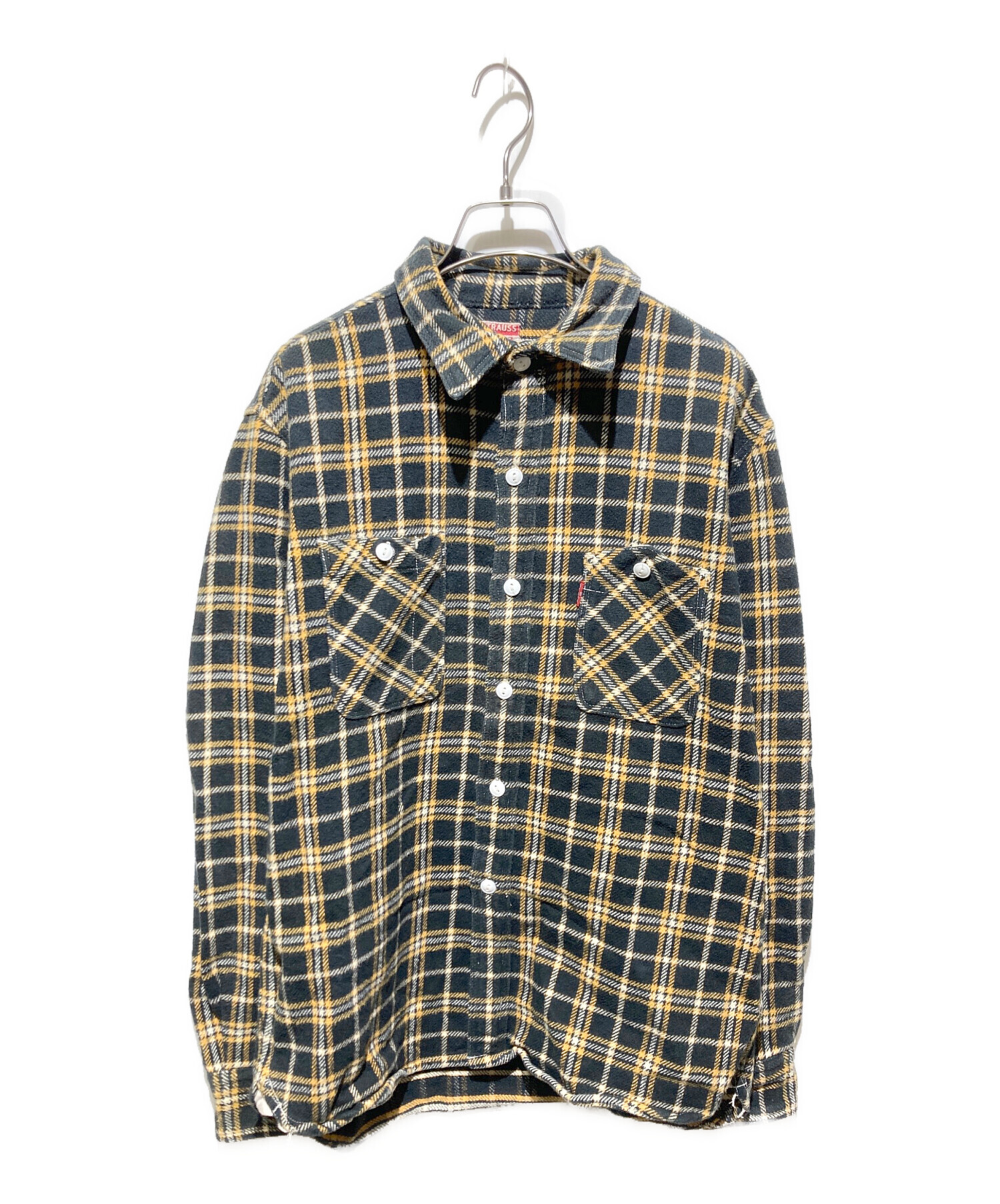 中古・古着通販】LEVI'S (リーバイス) 90s ネルシャツ イエロー