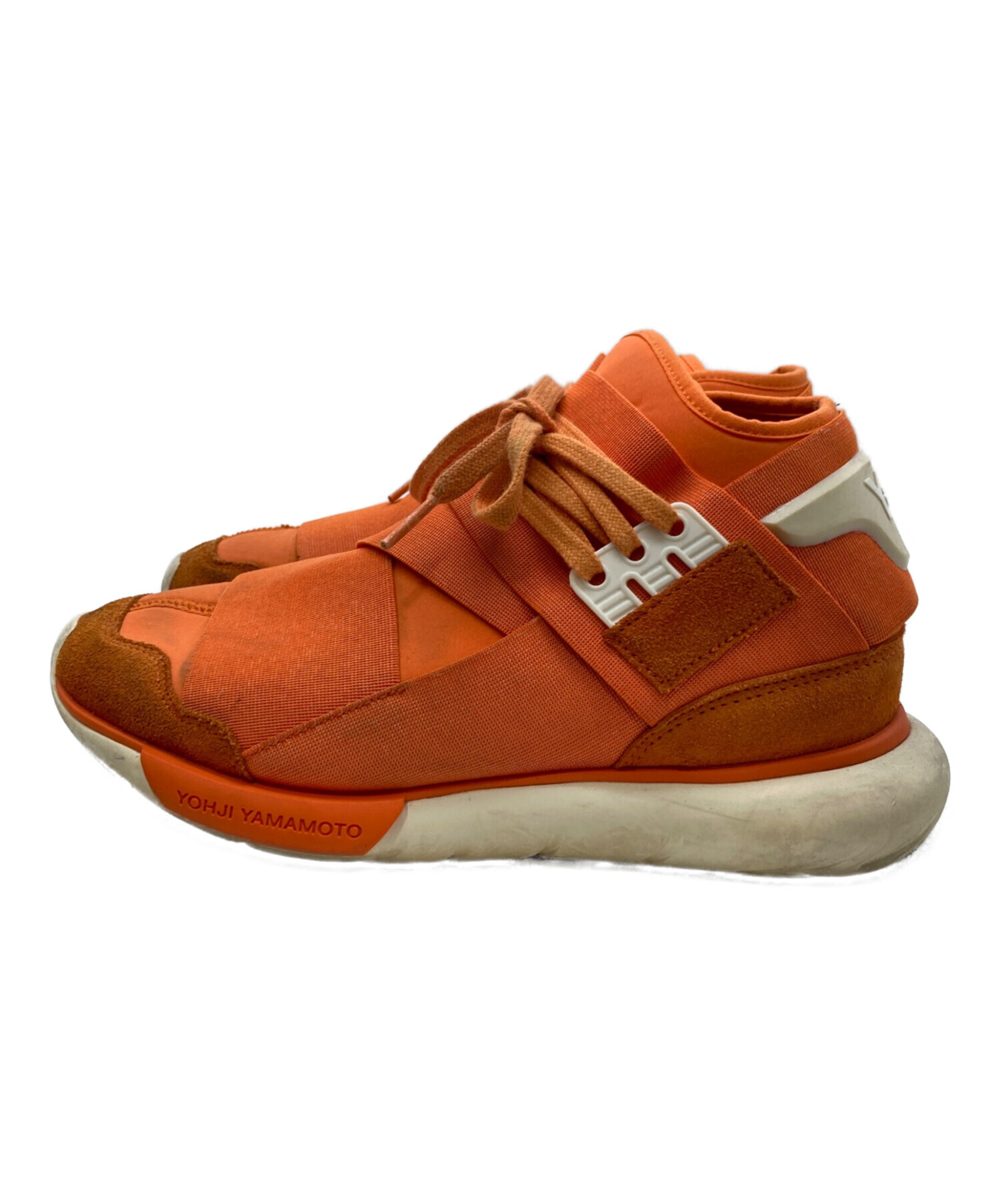 中古・古着通販】Y-3 (ワイスリー) Qasa High スニーカー オレンジ