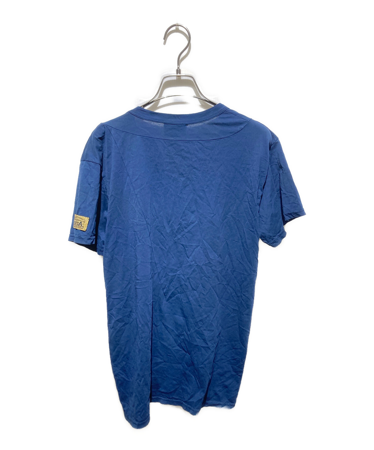 中古・古着通販】ARIES (アリーズ) デザインtシャツ ネイビー サイズ:2 