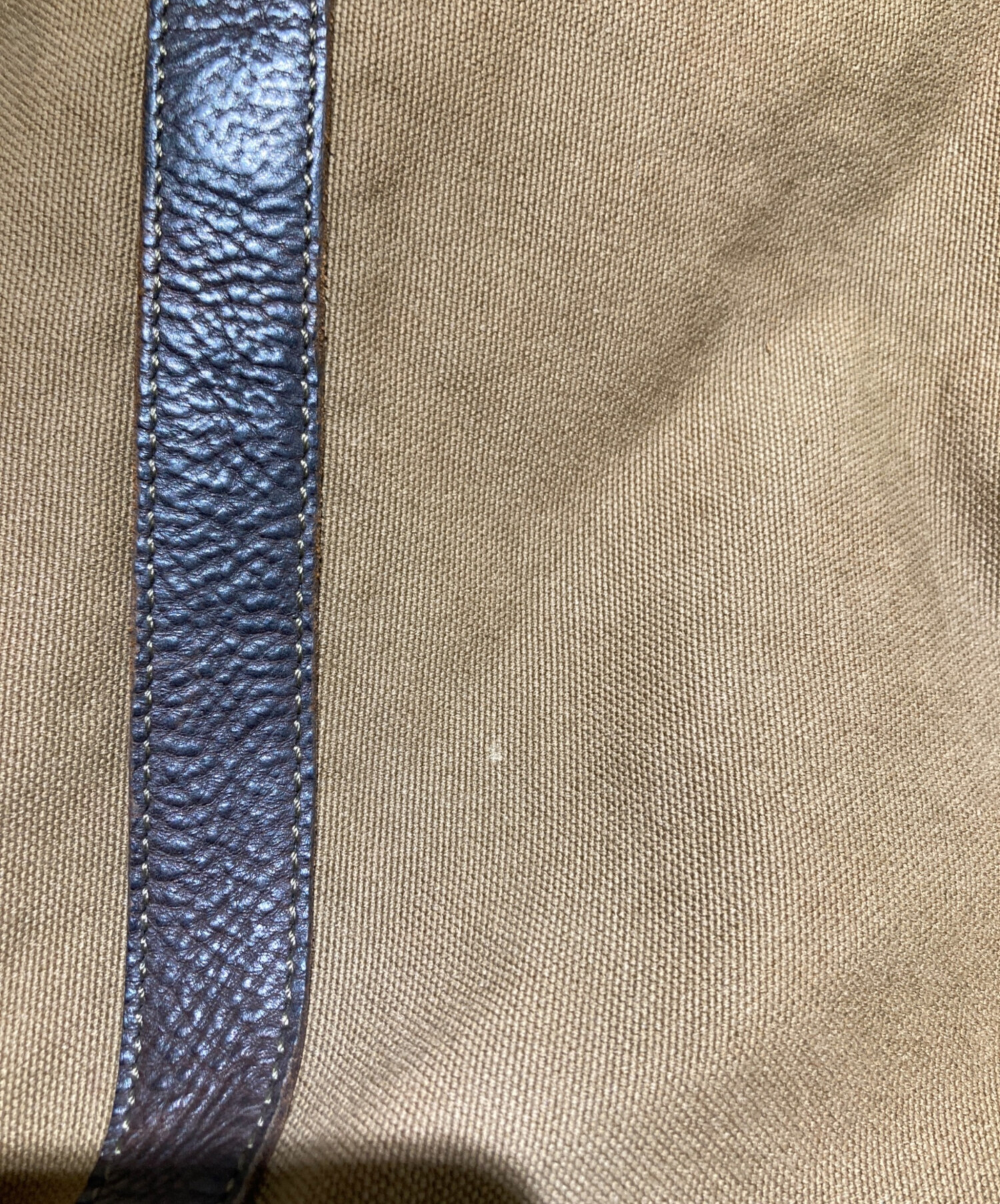 中古・古着通販】RRL (ダブルアールエル) イタリア製レザーキャンバス