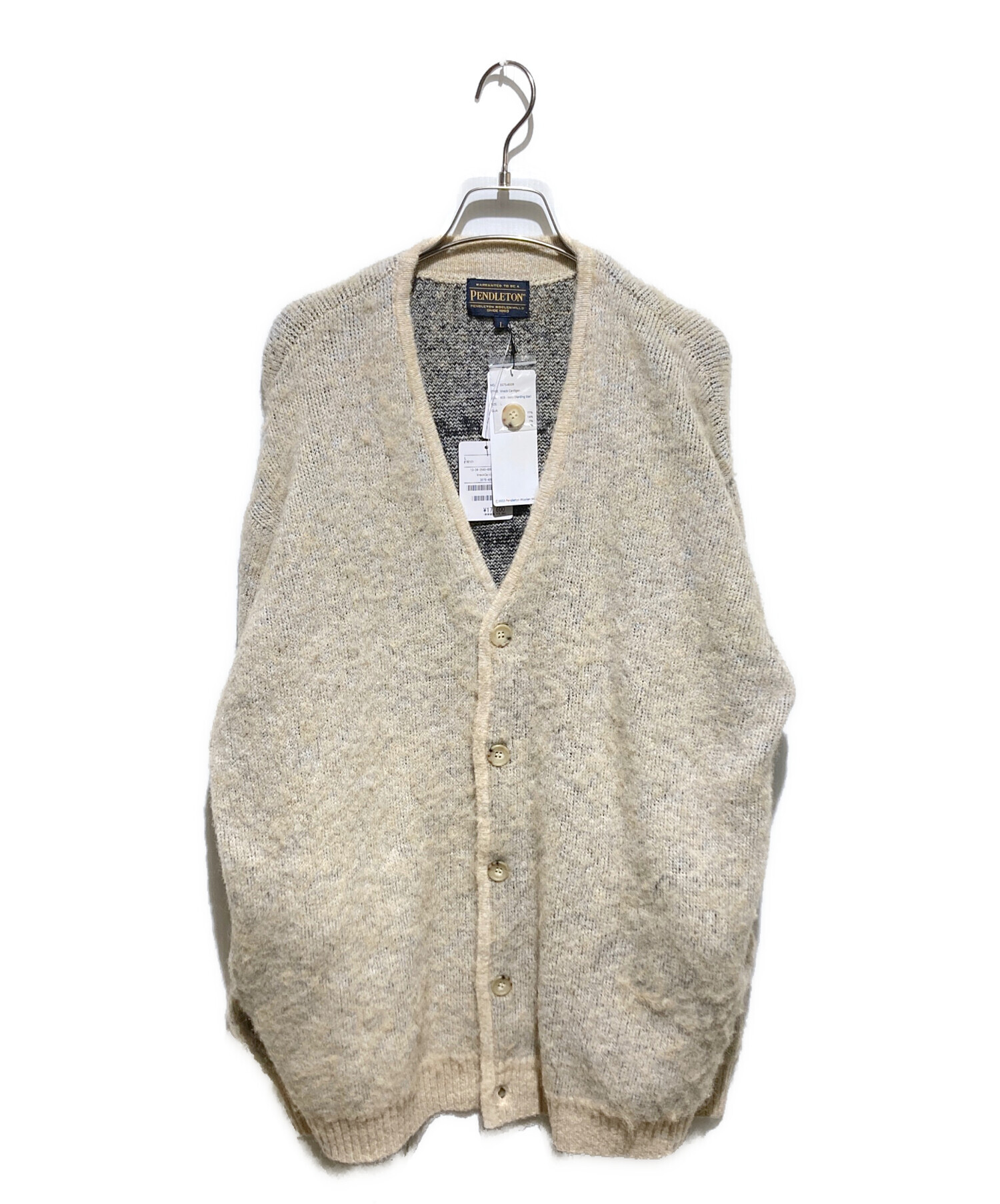 中古・古着通販】PENDLETON (ペンドルトン) Vネックカーディガン 中古・古着通販】PENDLETON (ペンドルトン) Vネックカーディガン