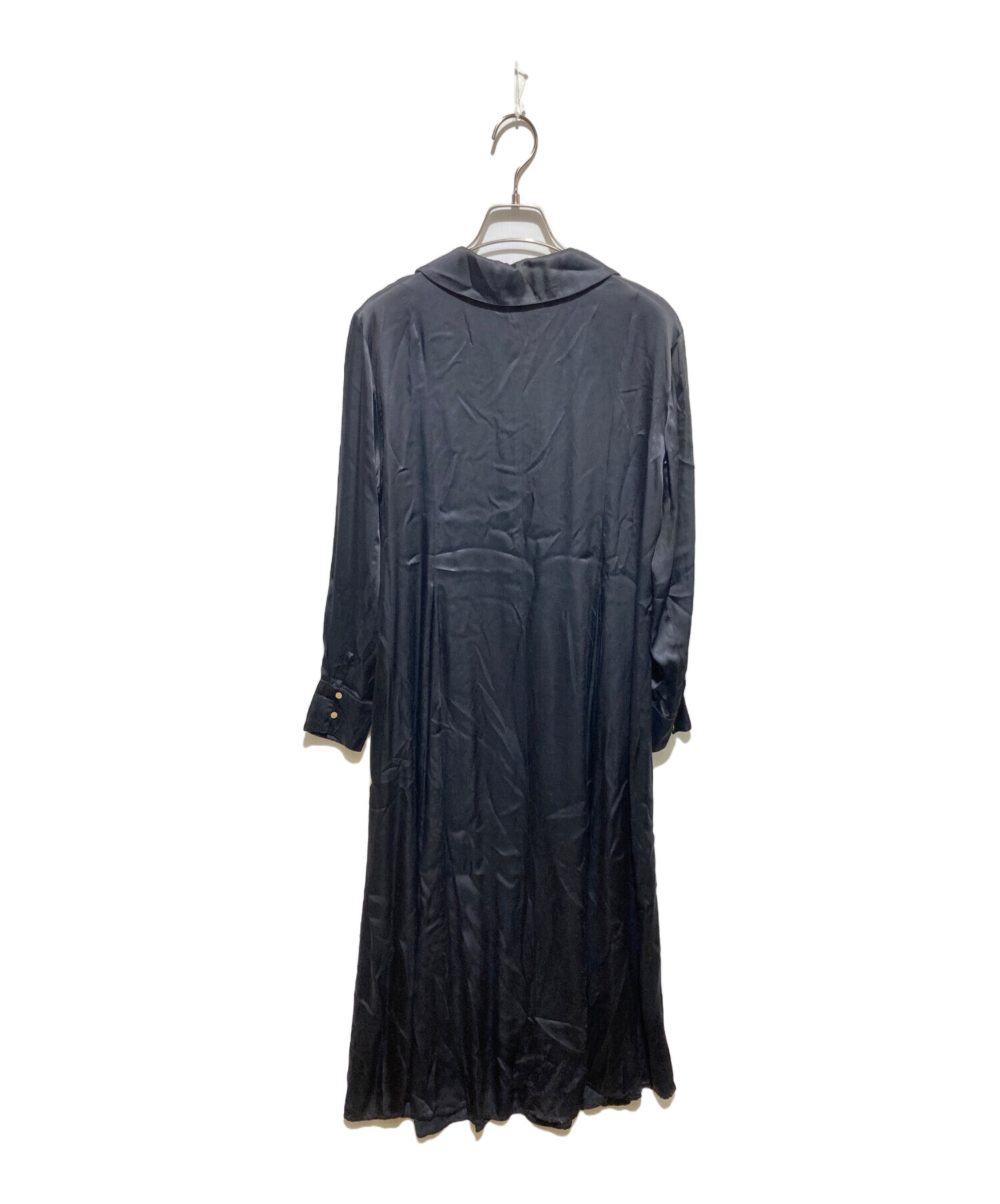 中古・古着通販】ne quittez pas (ヌキテパ) レーヨンサテンワンピース 
