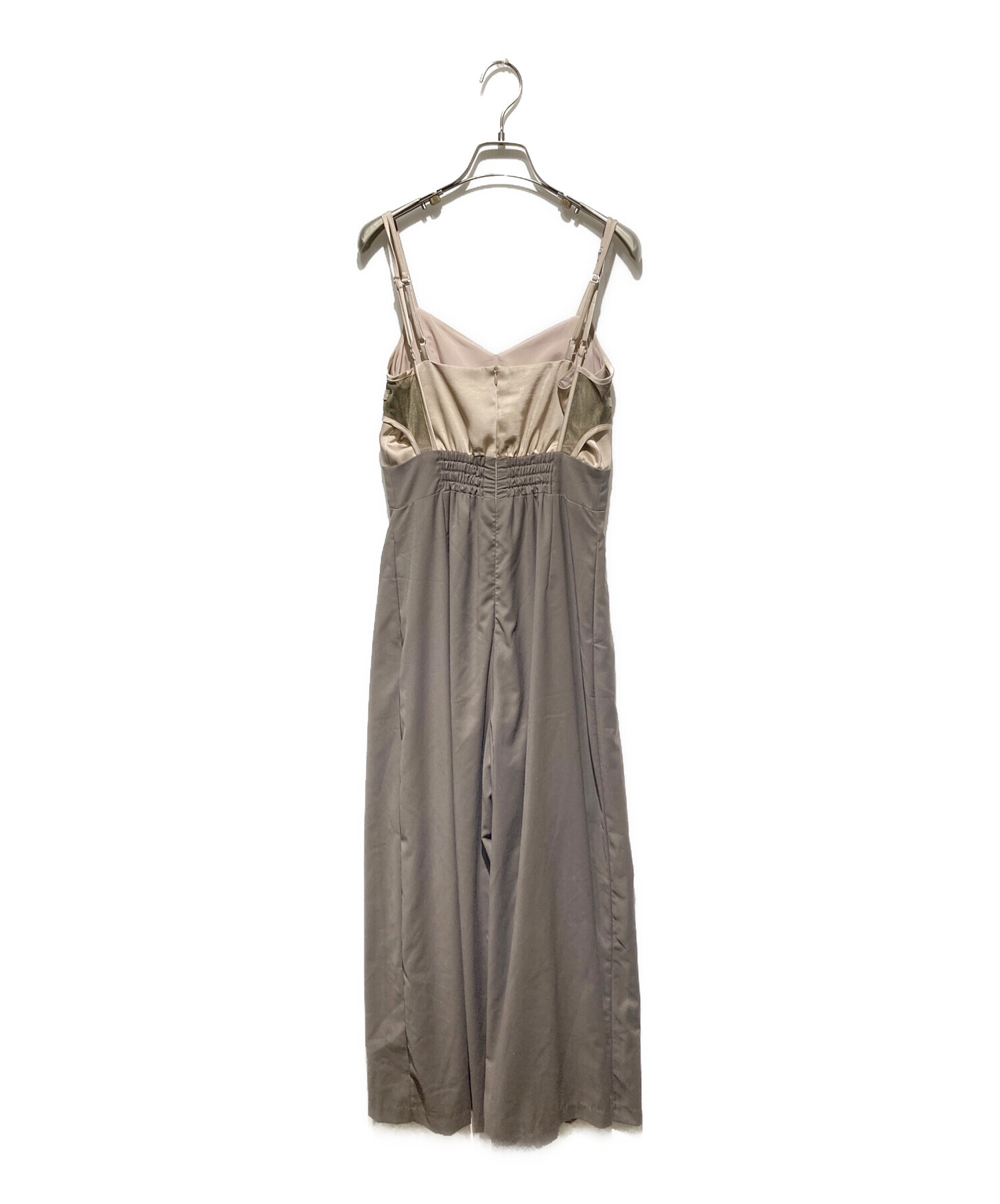 中古・古着通販】JOSE MOON (ジョゼムーン) BUSTIER JUMPSUIT グレー