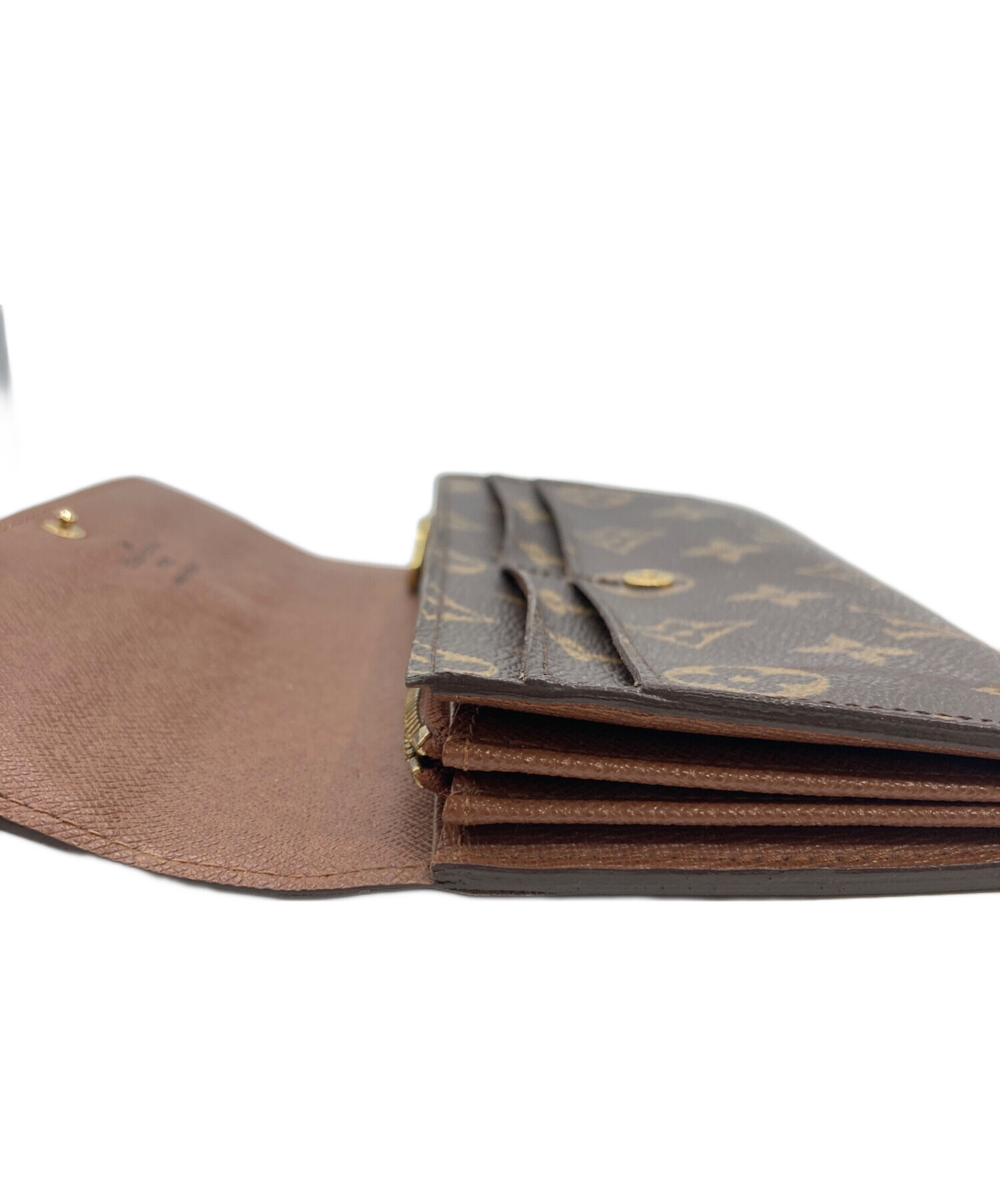 中古・古着通販】LOUIS VUITTON (ルイ ヴィトン) 長財布 ブラウン