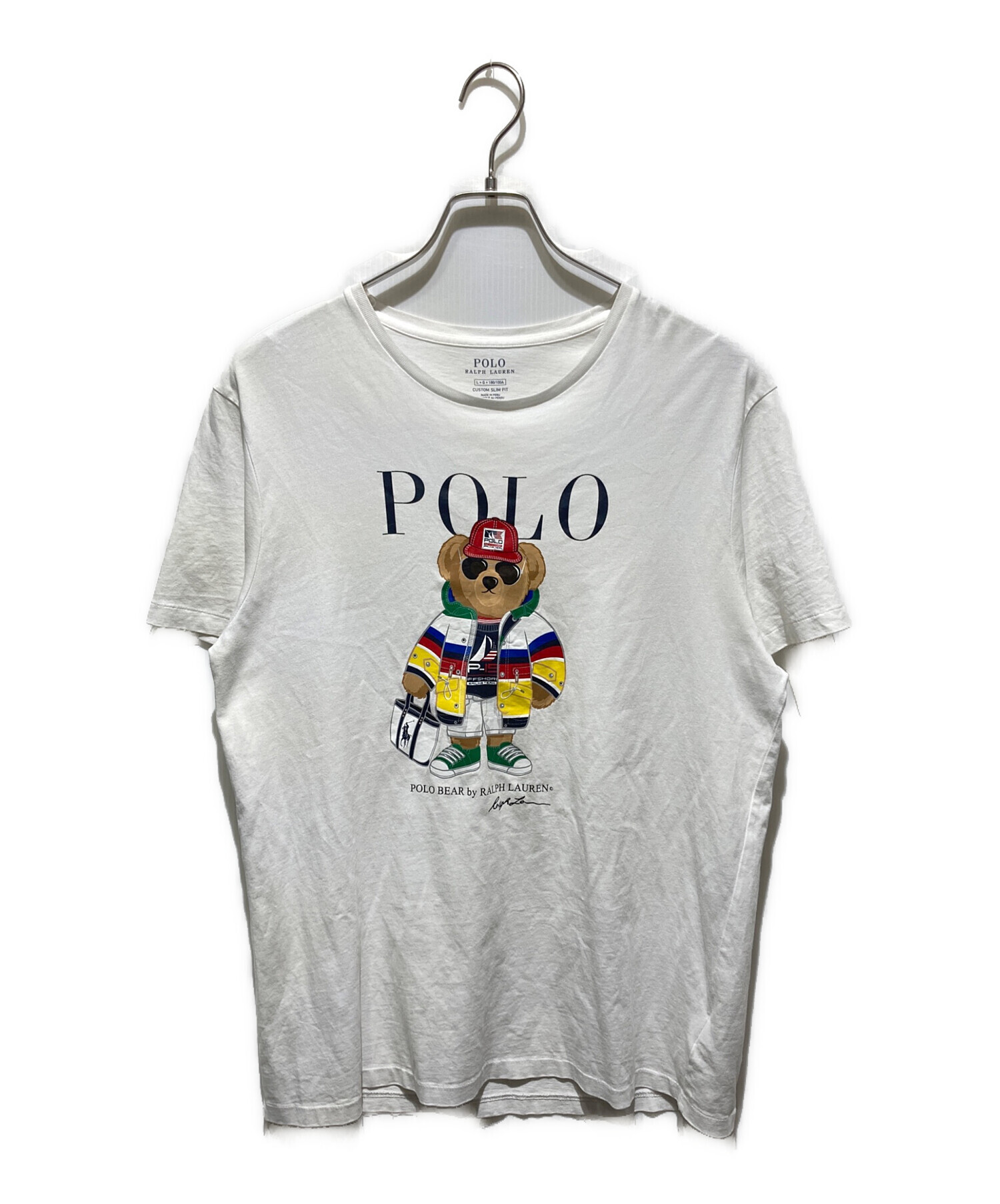 中古・古着通販】POLO RALPH LAUREN (ポロ・ラルフローレン) プリントT