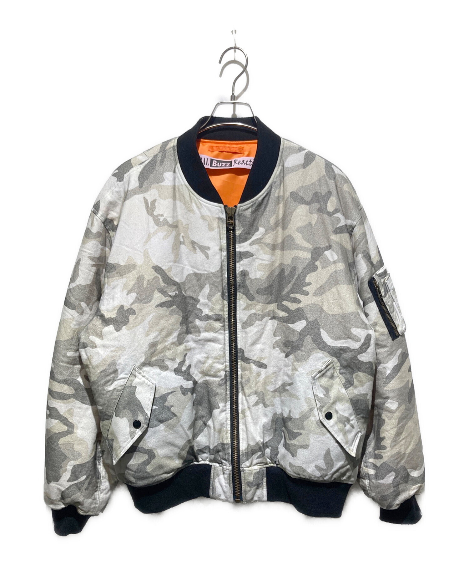カモフラ MA-1ジャケット 中古・古着通販】Neutral buzz reaction (ニュートラルバズ