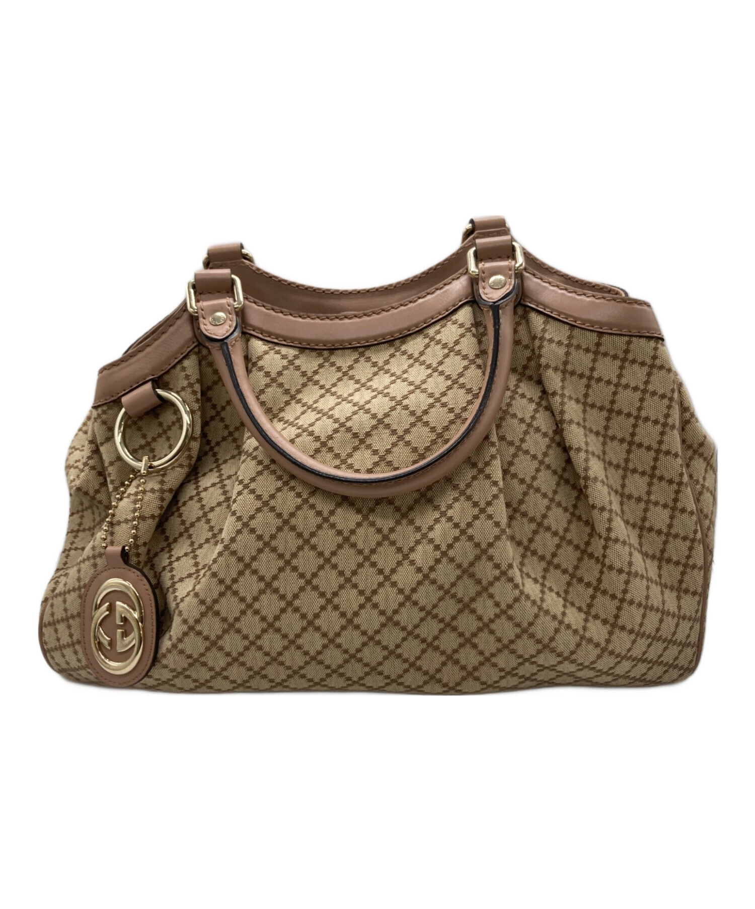 中古・古着通販】GUCCI (グッチ) ディアマンテスーキ−ハンドバック