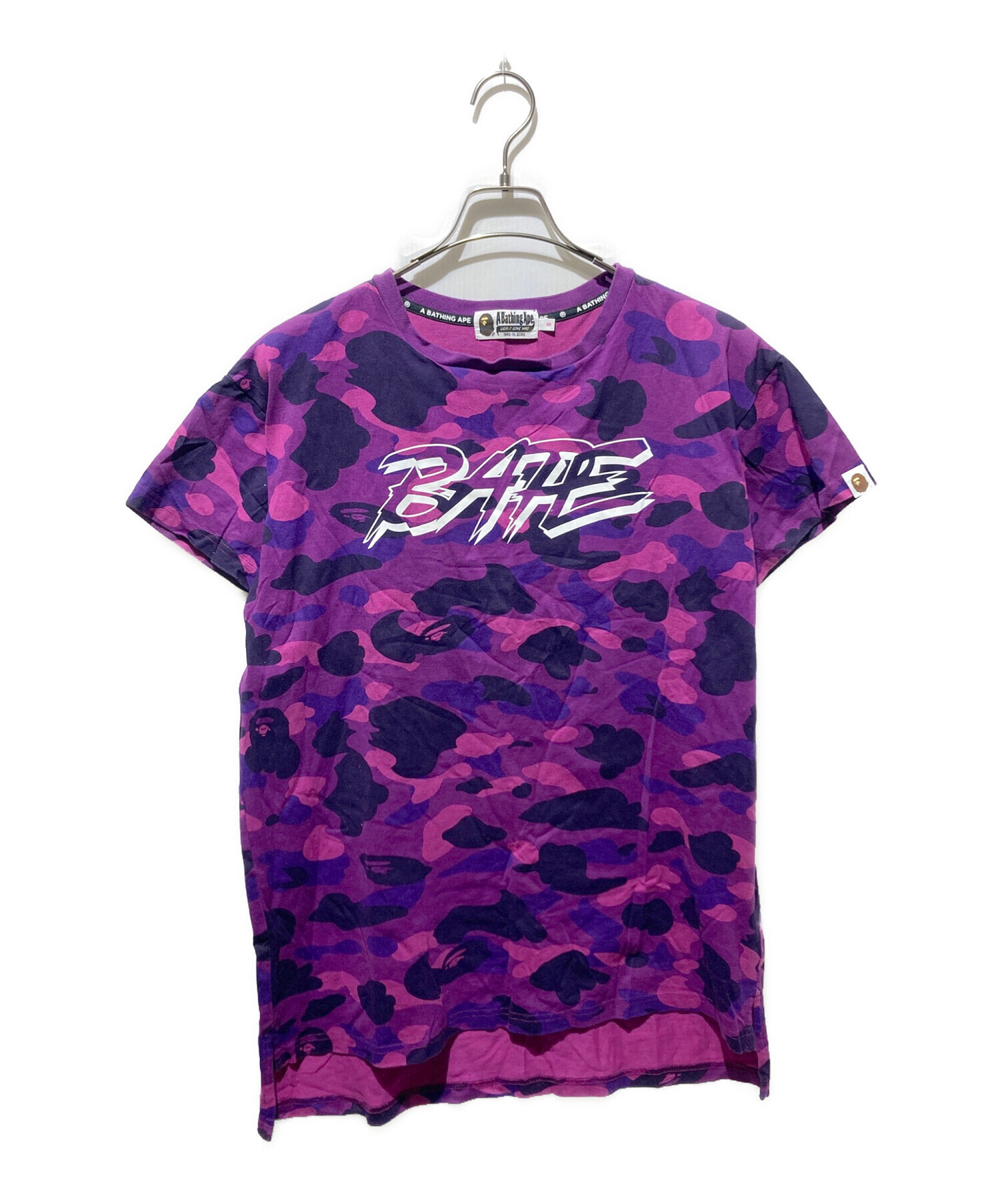 中古・古着通販】A BATHING APE (アベイシングエイプ) パープルカモt