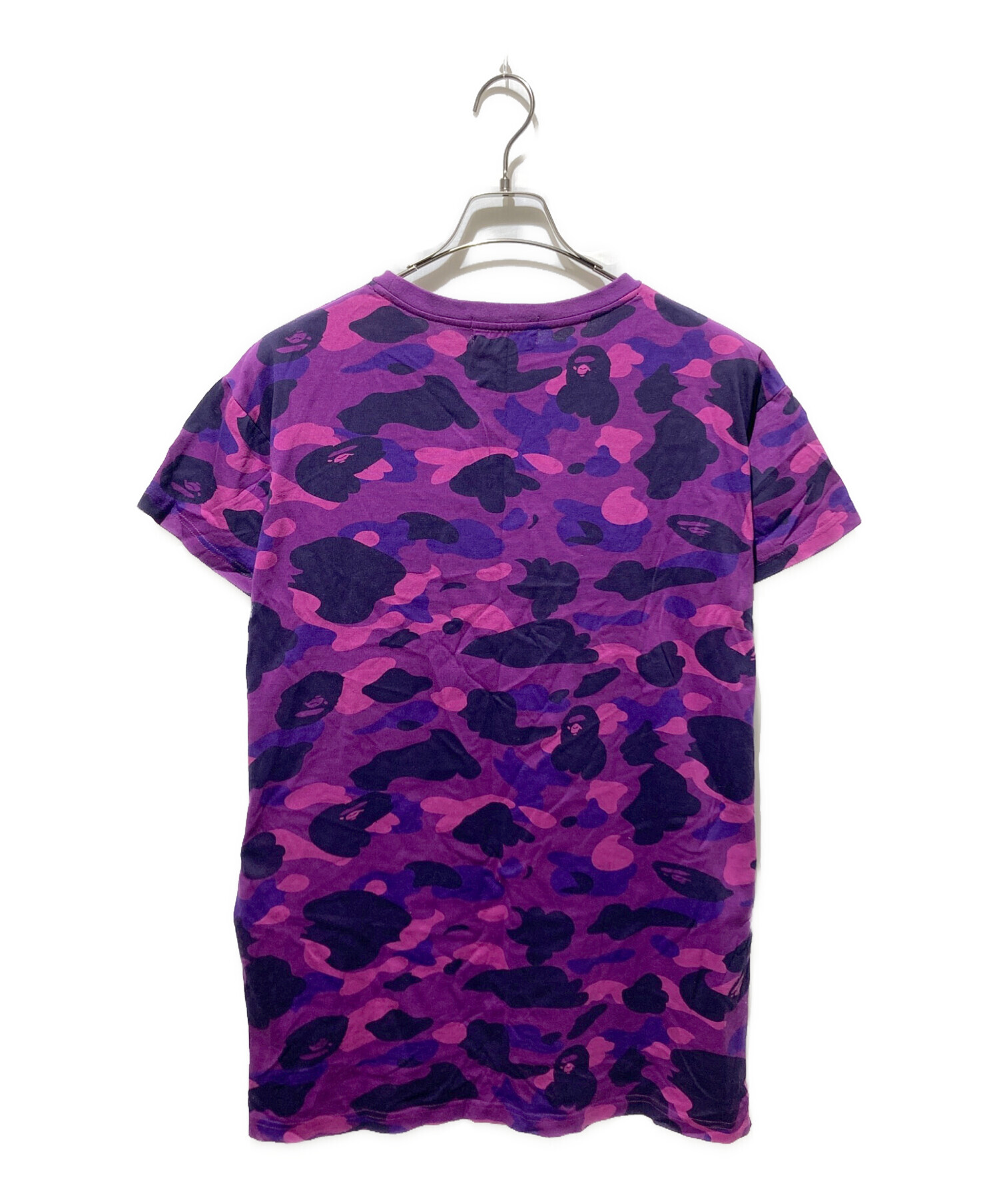 中古・古着通販】A BATHING APE (アベイシングエイプ) パープルカモt