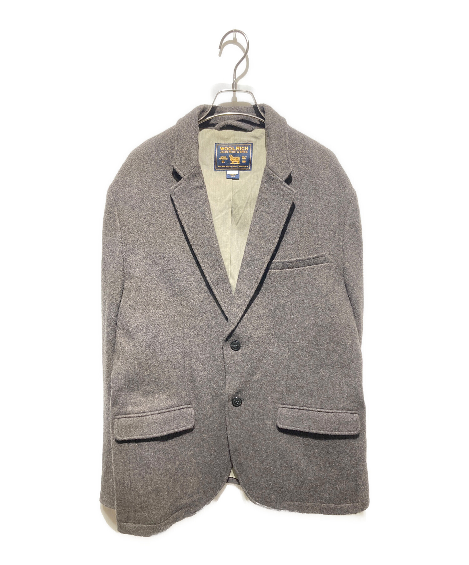 中古・古着通販】WOOLRICH (ウールリッチ) レザーエルボーパッチ