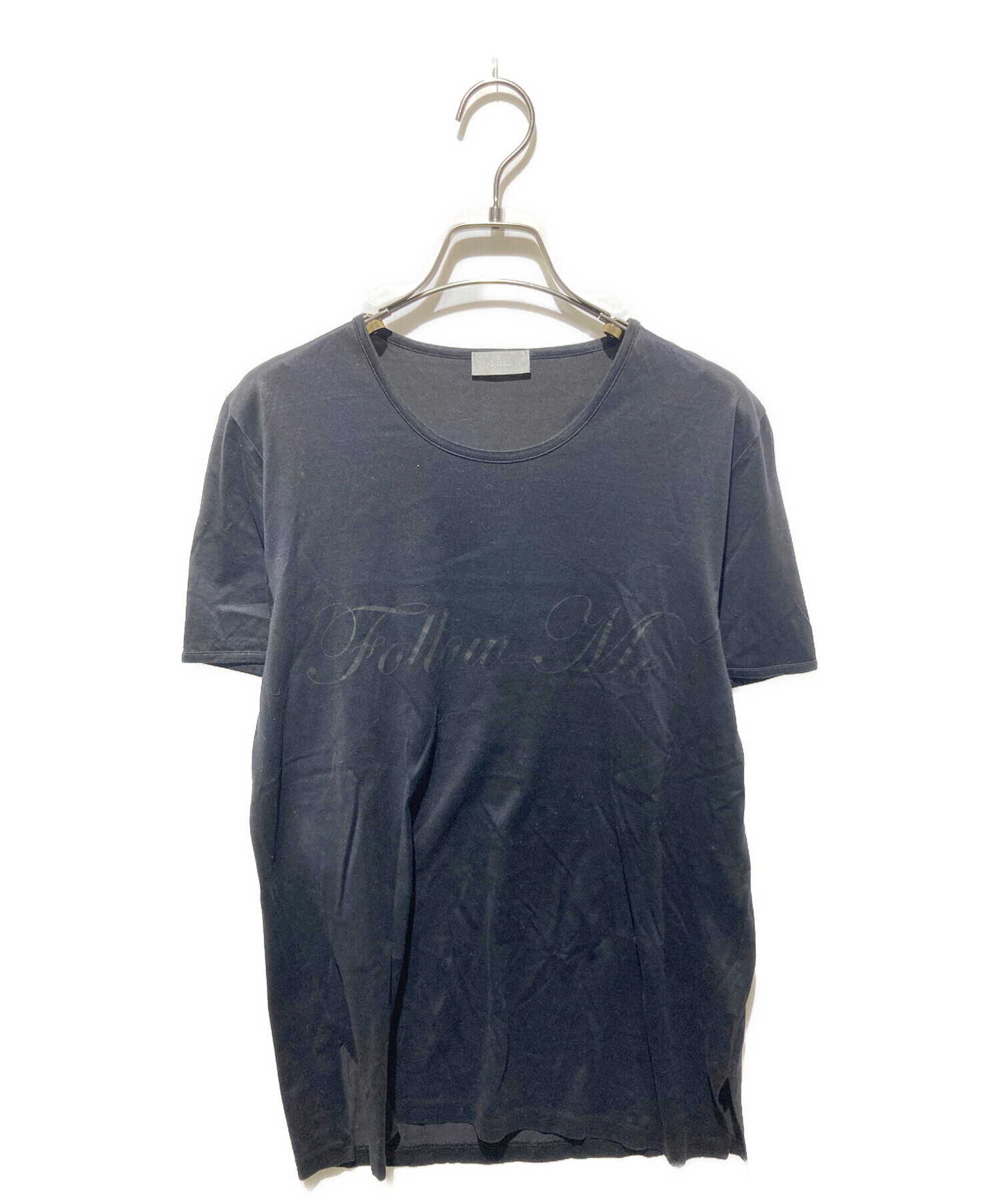 Dior Homme 04ss エディ期D黒ロゴ Tシャツ初期メタルタグ Dior Homme