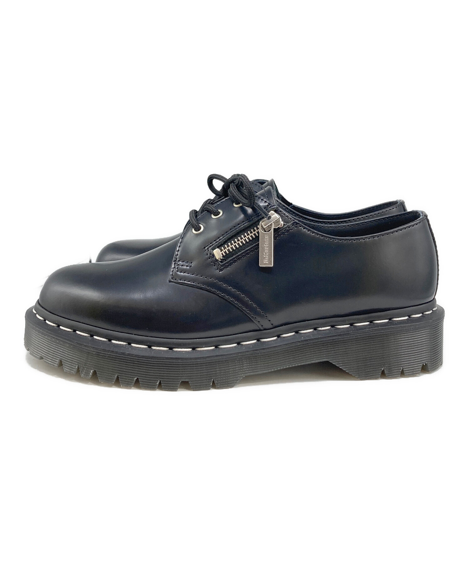 ドクターマーチン　革靴　uk8 27cm 中古・古着通販】Dr.Martens (ドクターマーチン) ホワイトステッチ3
