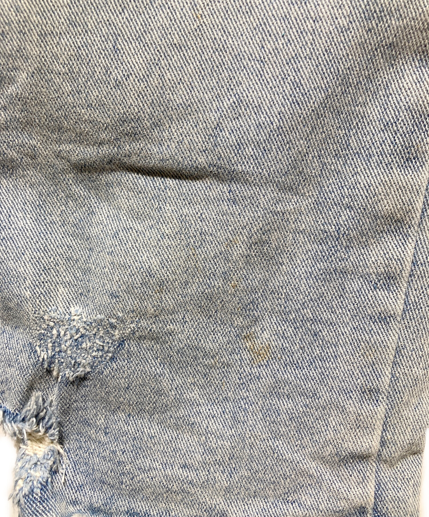 中古・古着通販】Ksubi (スビ) 刺繍ダメージデニムパンツ インディゴ