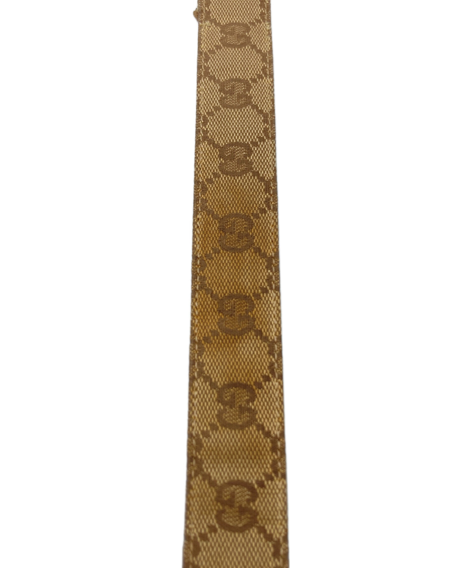 中古・古着通販】GUCCI (グッチ) GGキャンパスベルト ベージュ