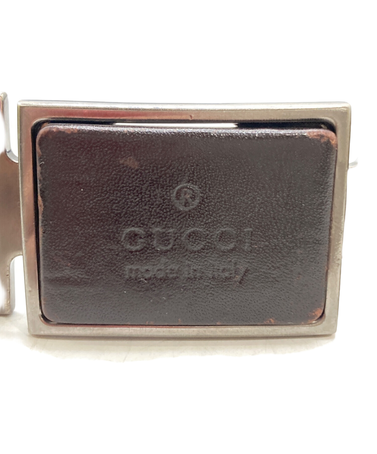 中古・古着通販】GUCCI (グッチ) GGキャンパスベルト ベージュ