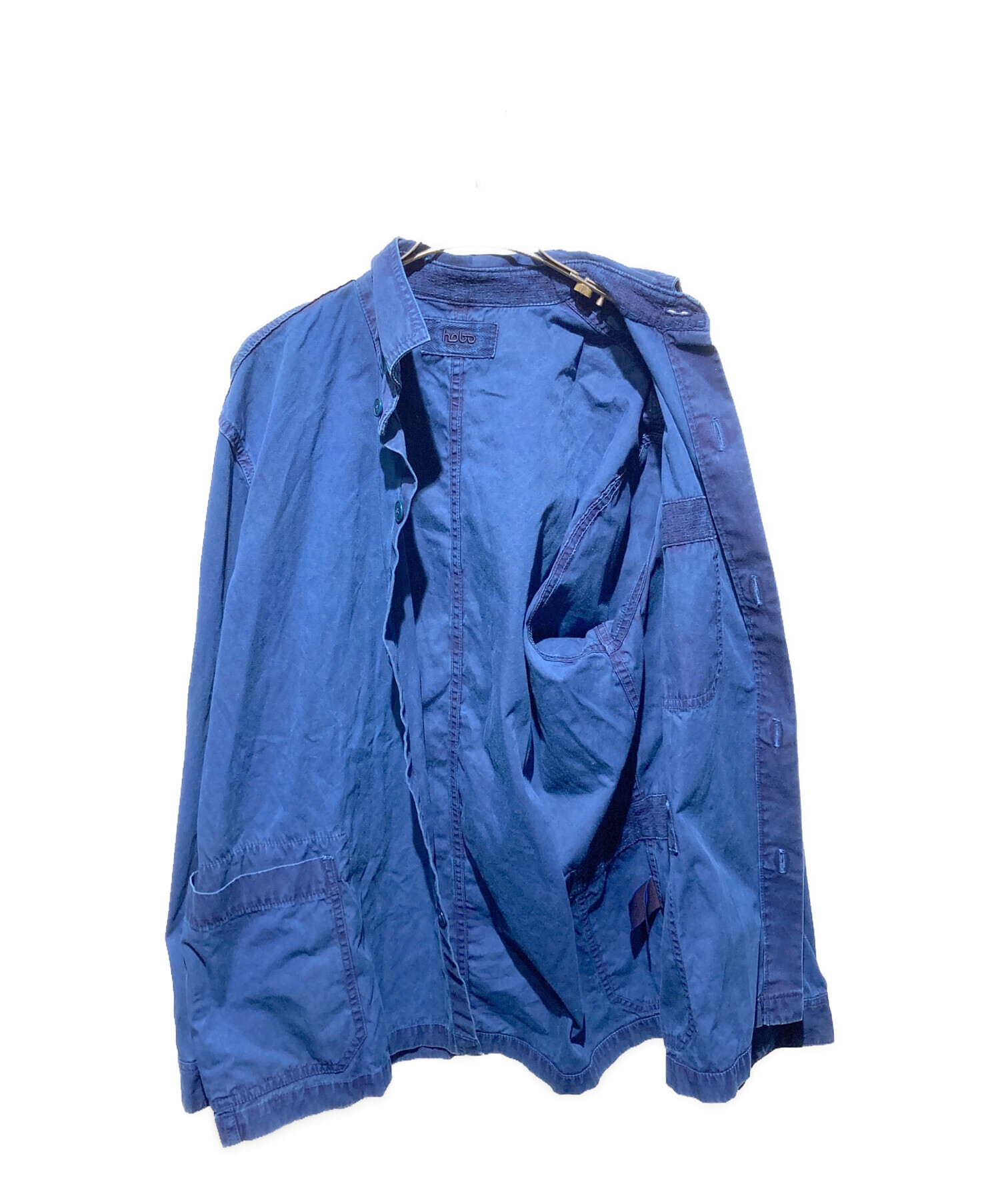 中古・古着通販】hobo (ホボ) ARTISAN SHIRT JACKET COTTON TWILL 