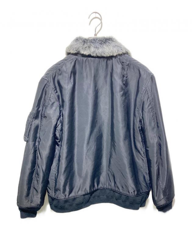 ヒューストン B-15D フライトジャケット ワッペン メンズ 42　E168 中古・古着通販】HOUSTON (ヒューストン) B-15Dワッペン付フライト