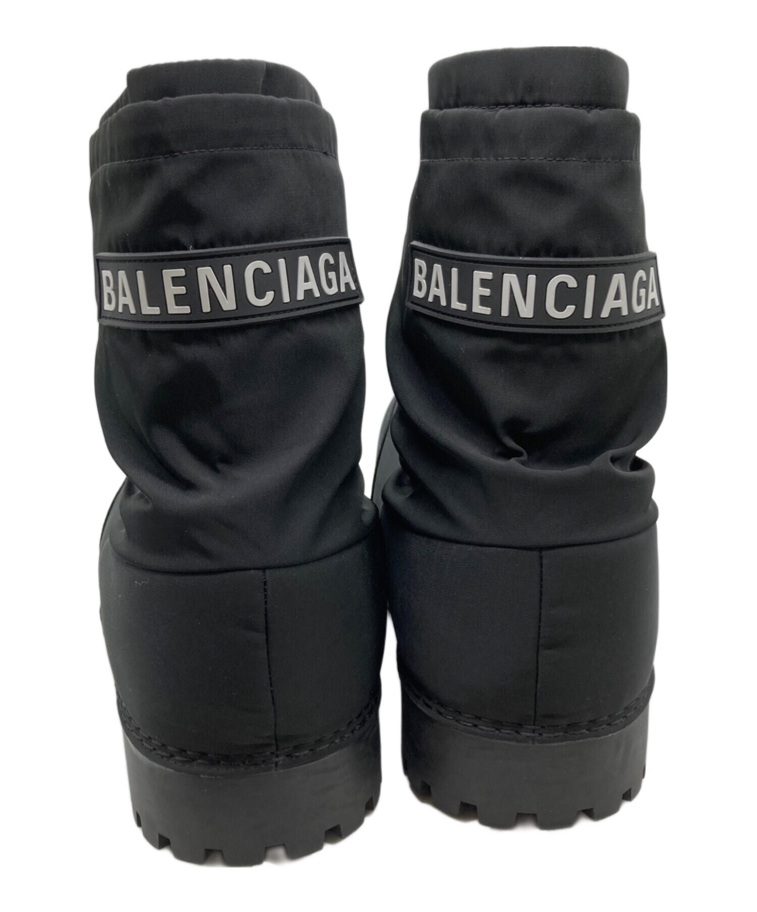 バレンシアガ BALENCIAGA　アラスカ アンクルブーツ　ハイカット　ブーツ 中古・古着通販】BALENCIAGA (バレンシアガ) アラスカアンクルブーツ
