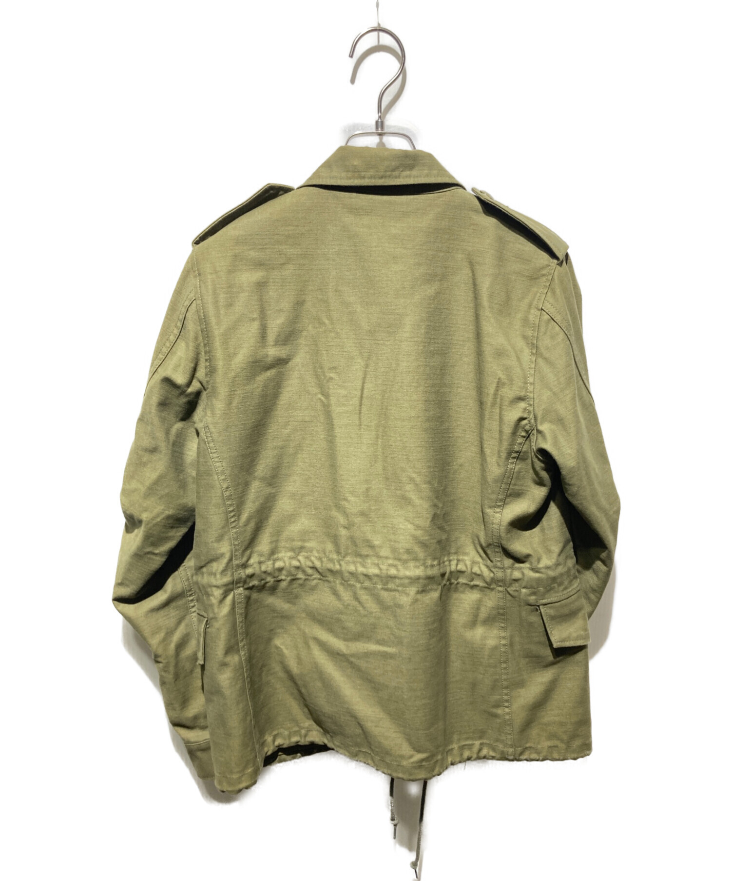 中古・古着通販】HYKE (ハイク) ミリタリージャケット グリーン サイズ
