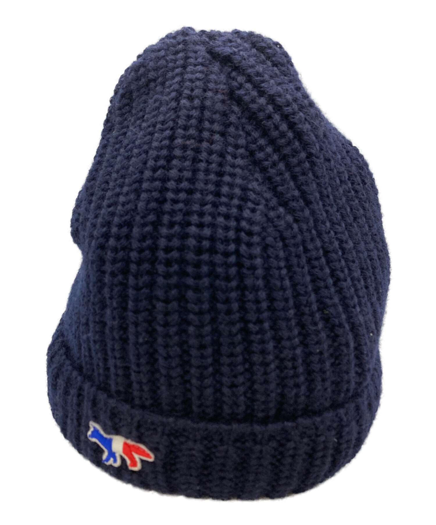 中古・古着通販】MAISON KITSUNE (メゾンキツネ) ロゴニットキャップ