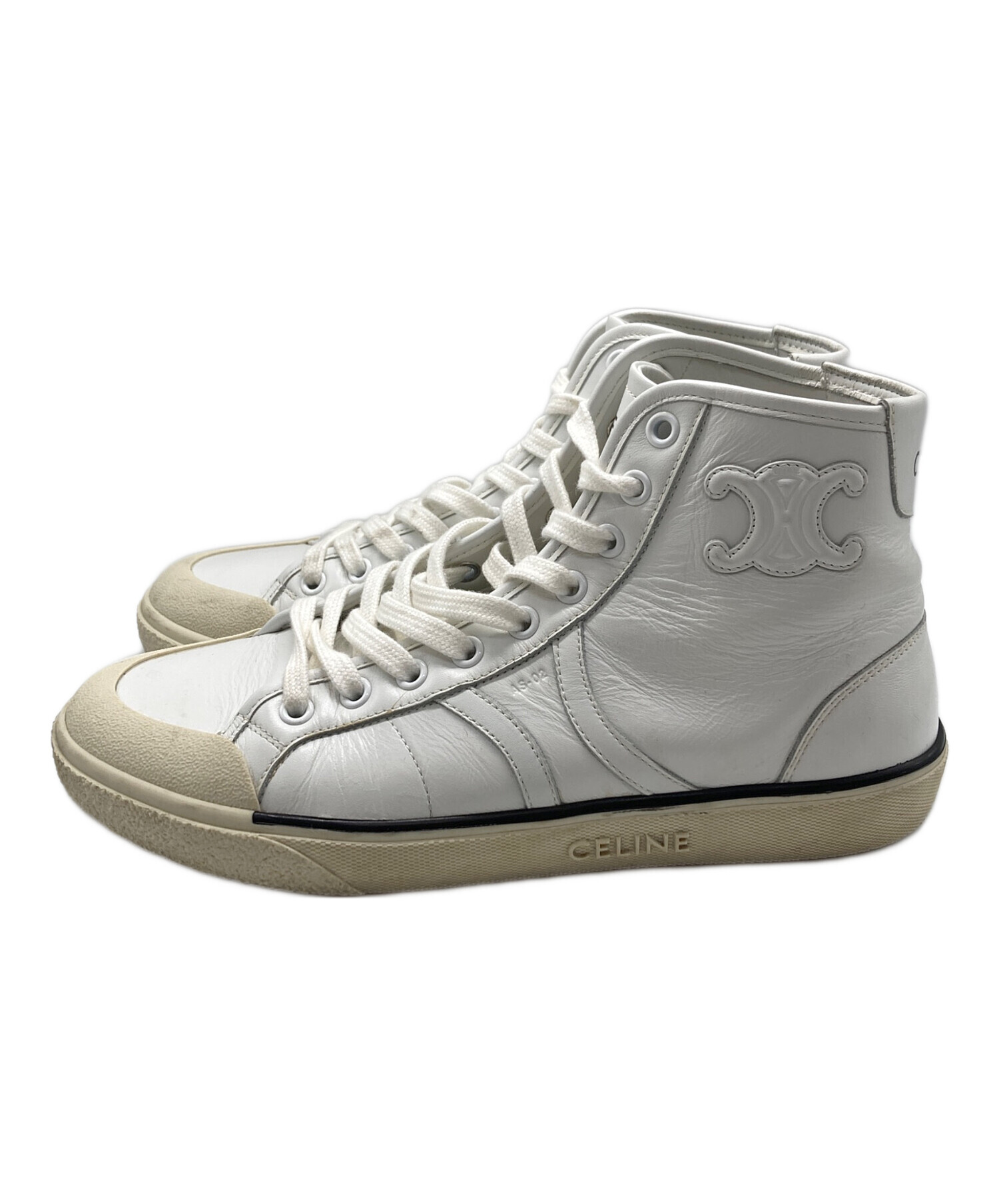 中古・古着通販】CELINE (セリーヌ) トリオンフハイカットスニーカー