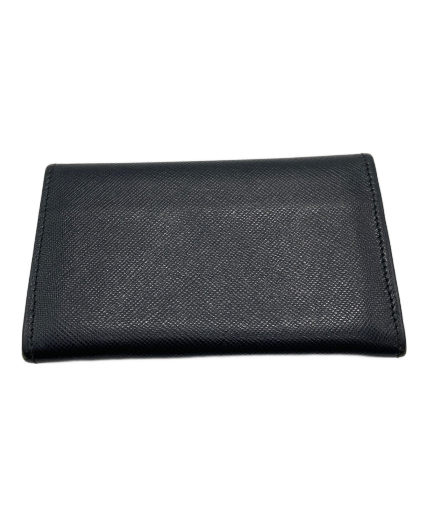 中古・古着通販】PRADA (プラダ) サフィアーノ トライアングル カード 中古・古着通販】PRADA (プラダ) サフィアーノ トライアングル カード