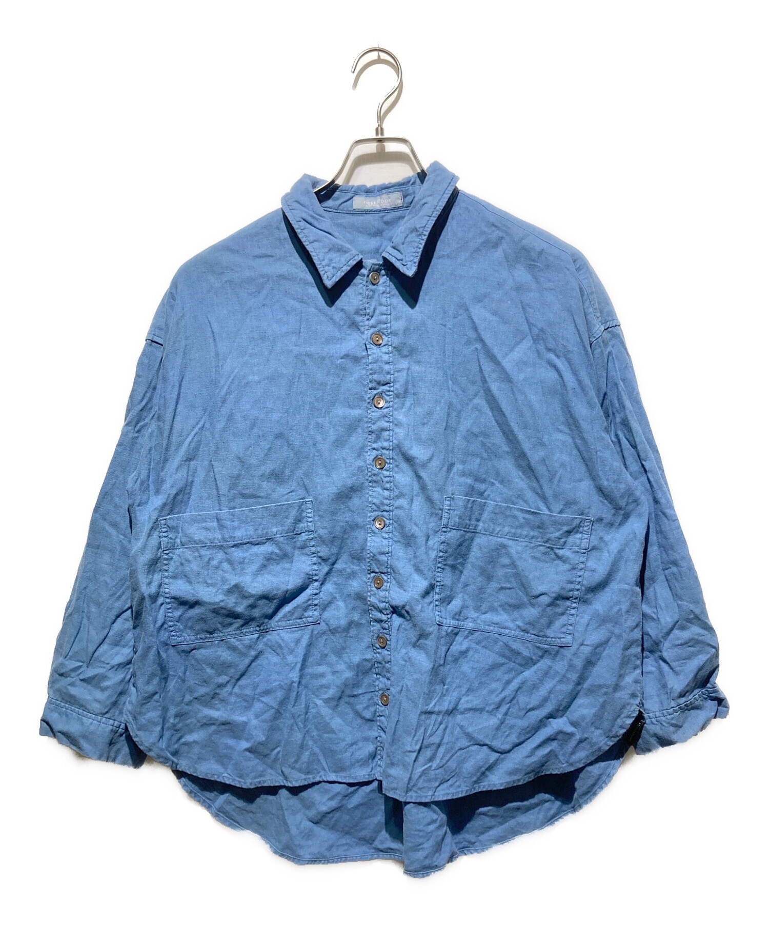 中古・古着通販】nest Robe (ネストローブ) ローポケットシャツ 