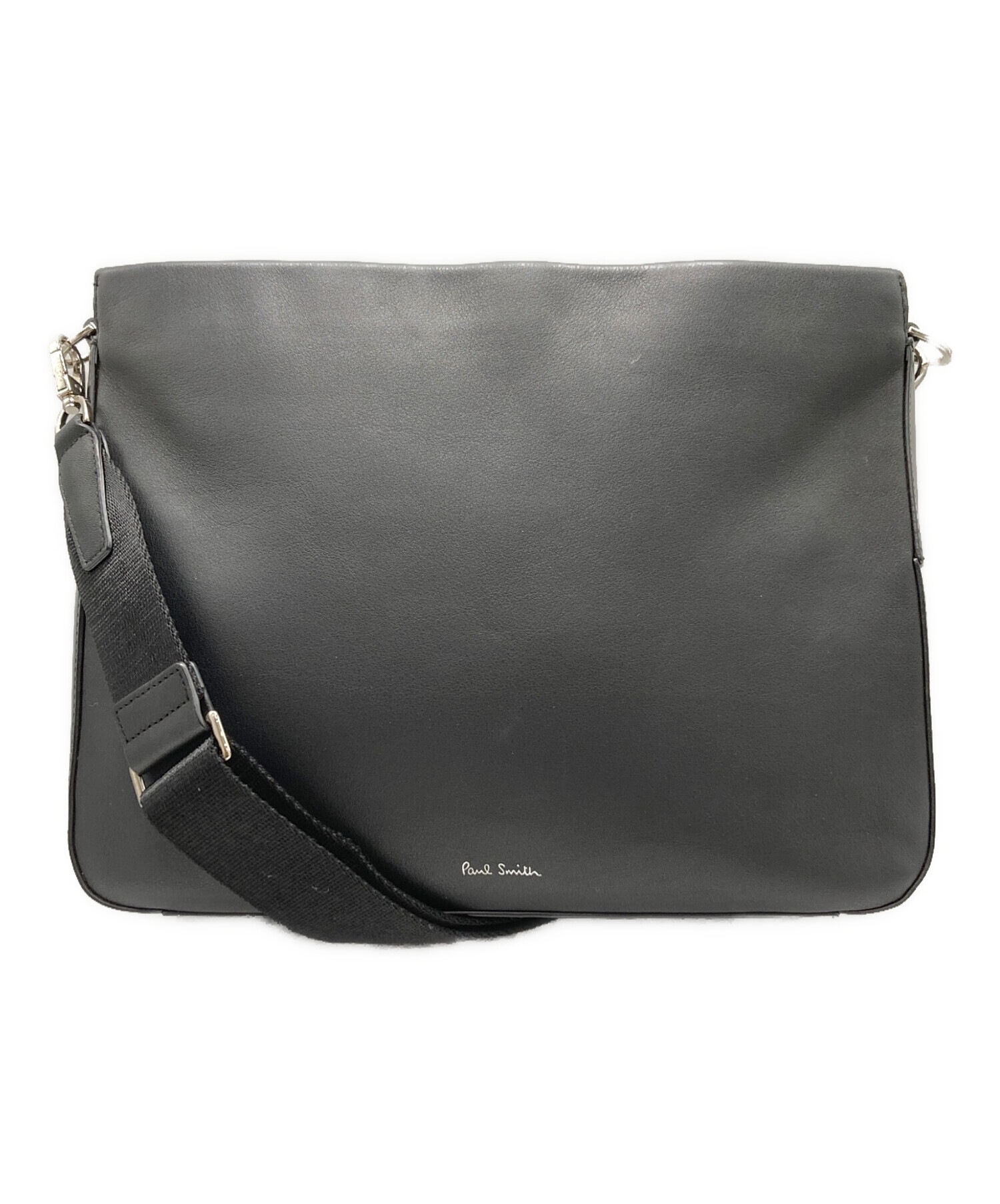 中古・古着通販】Paul Smith (ポールスミス) ブラックレザーショルダー