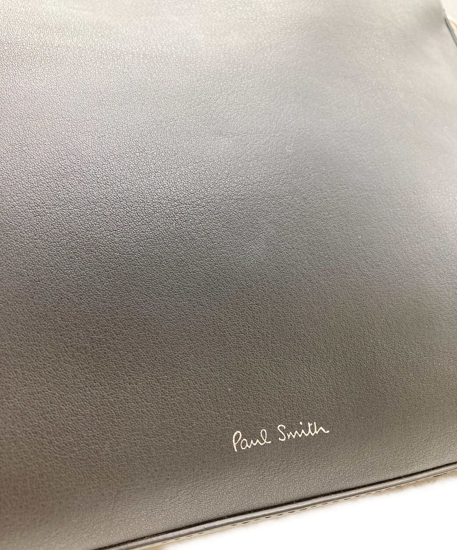 中古・古着通販】Paul Smith (ポールスミス) ブラックレザーショルダー