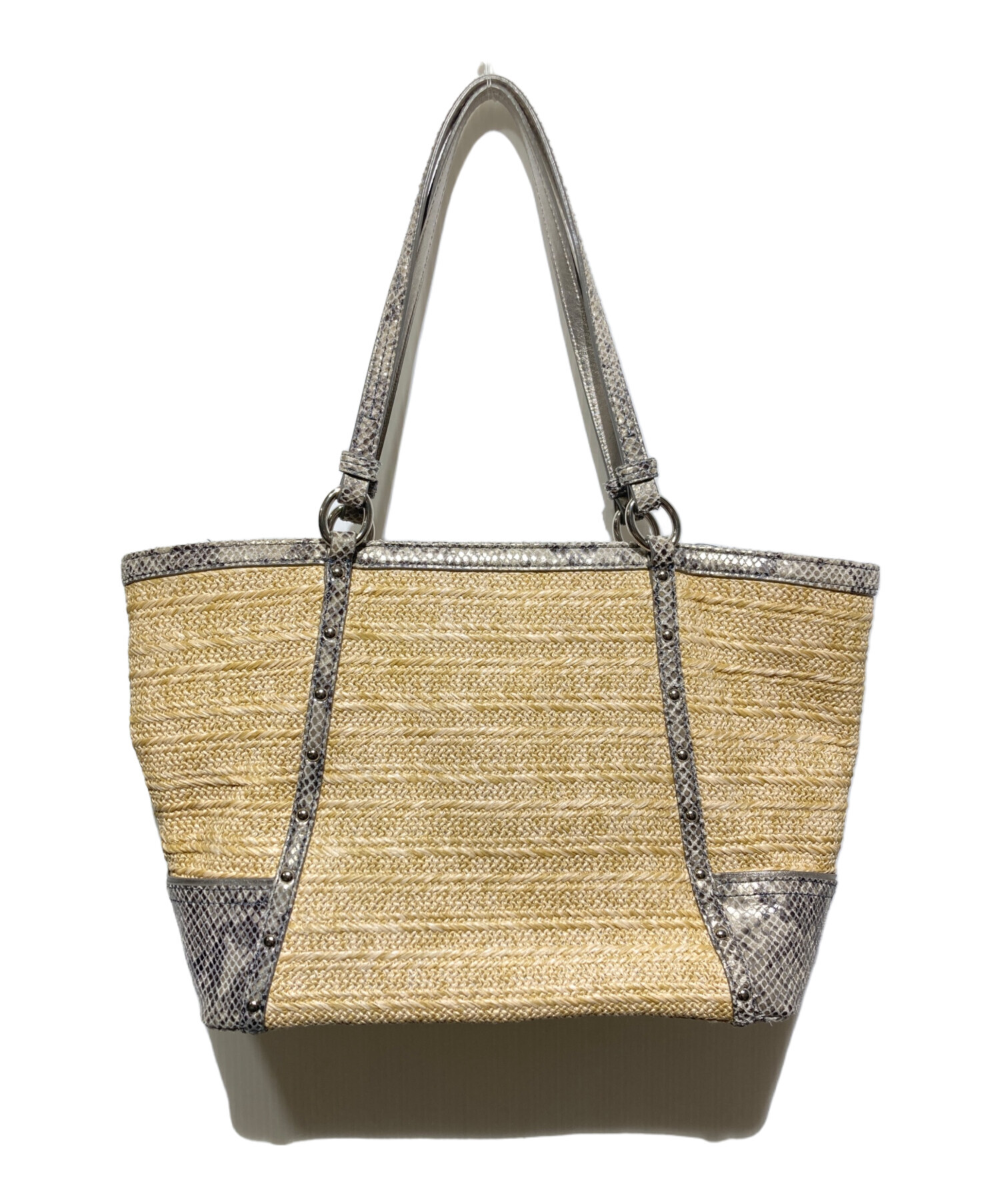 中古・古着通販】COACH (コーチ) アレクサンドラ チェーン ストロー