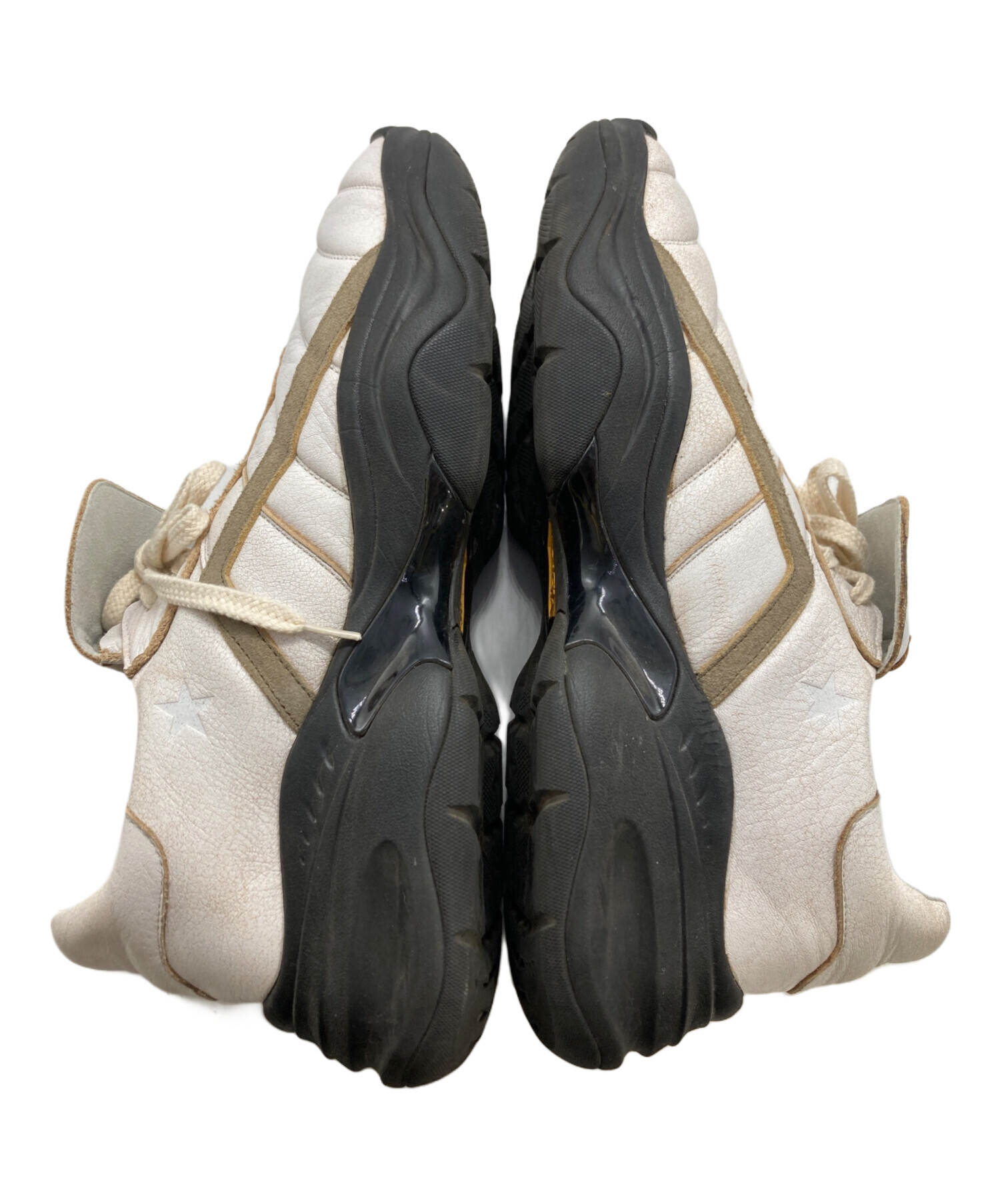 中古・古着通販】glamb (グラム) Crack Leather Sneakers / クラック 