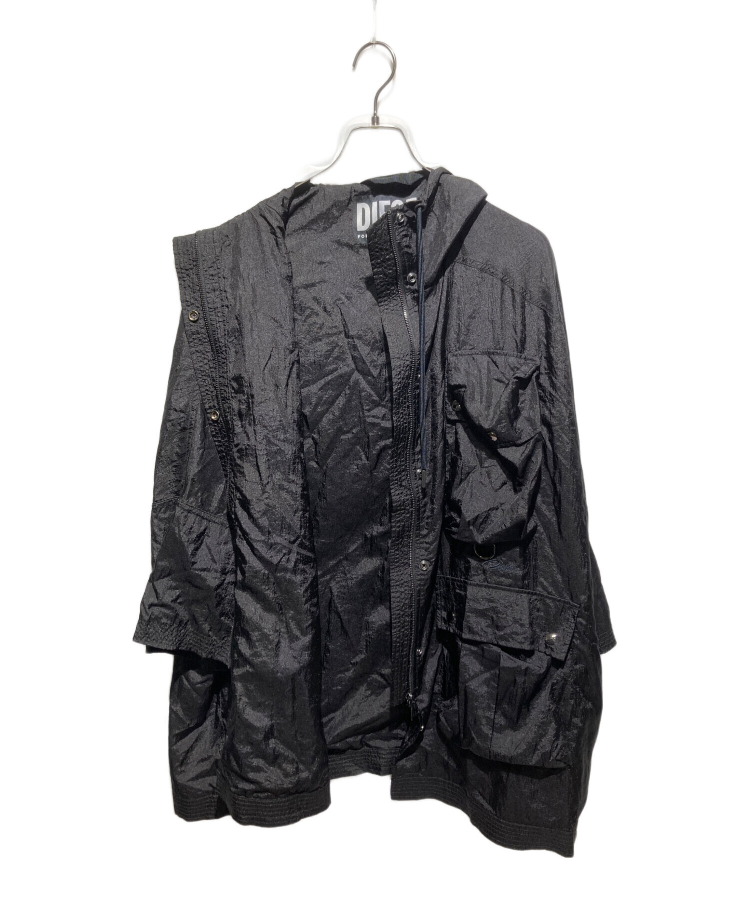 中古・古着通販】DIESEL (ディーゼル) ミリタリージャケットナイロン