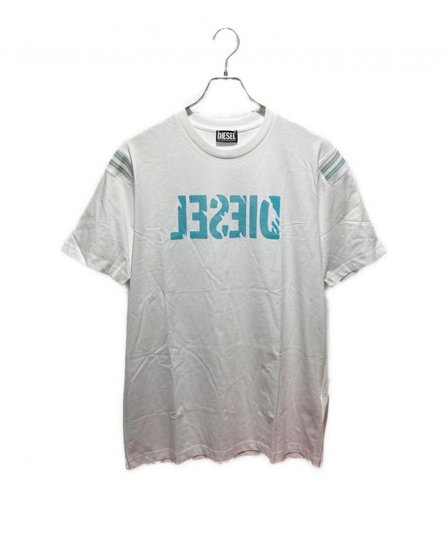 【専用】ディーゼル★転写プリントTシャツ他1点 中古・古着通販】DIESEL (ディーゼル) 転写ロゴTシャツ ホワイト