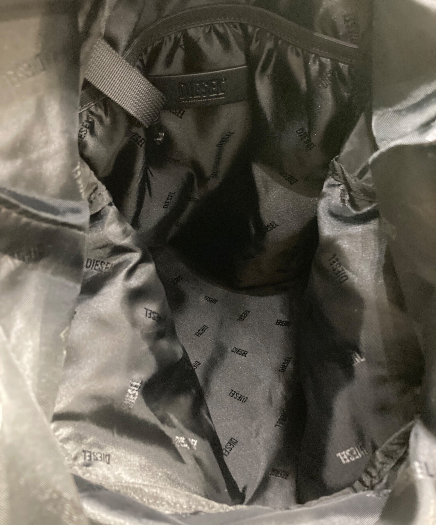 中古・古着通販】DIESEL (ディーゼル) DRAPE BACKPACK ブラック 