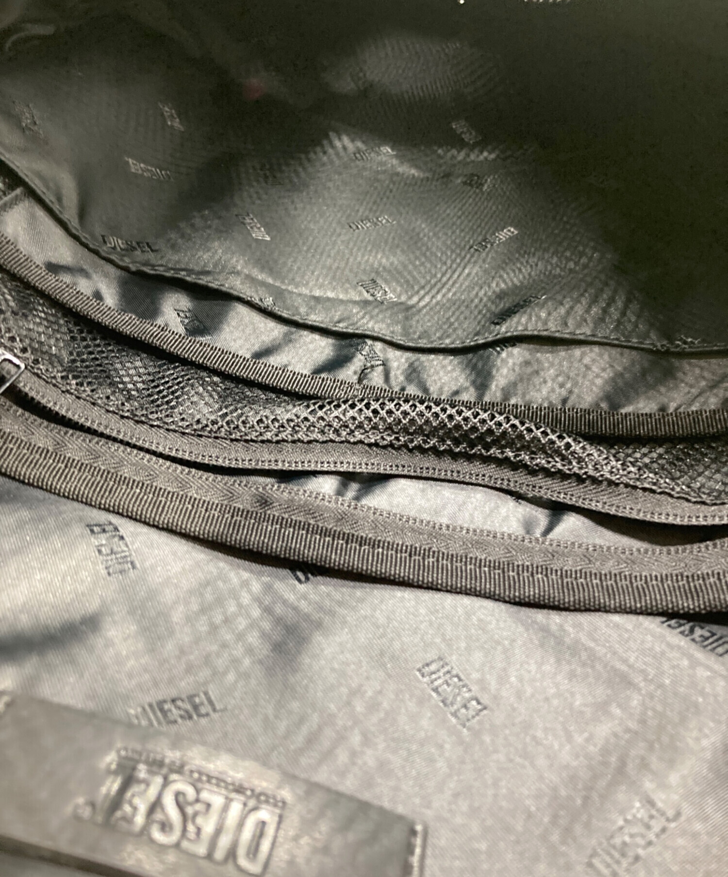 【こたっぴ】中古RRD セイル ＆ マスト 中古・古着通販】DIESEL (ディーゼル) ZIP D BACKPACK X ブラック