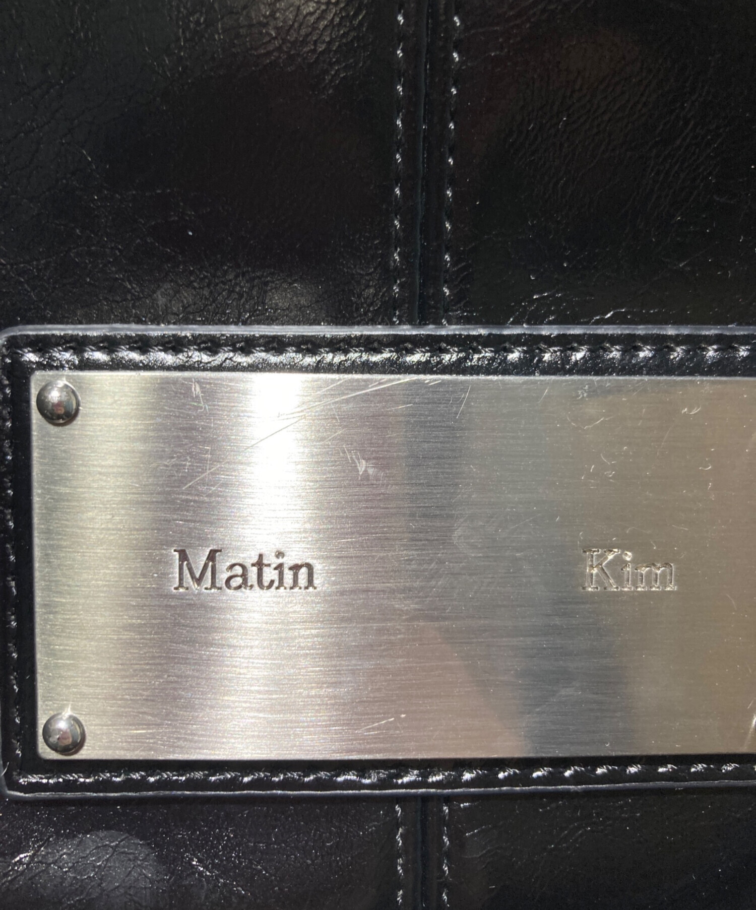 中古・古着通販】matin kim (マーティン・キム) ワンショルダーバッグ