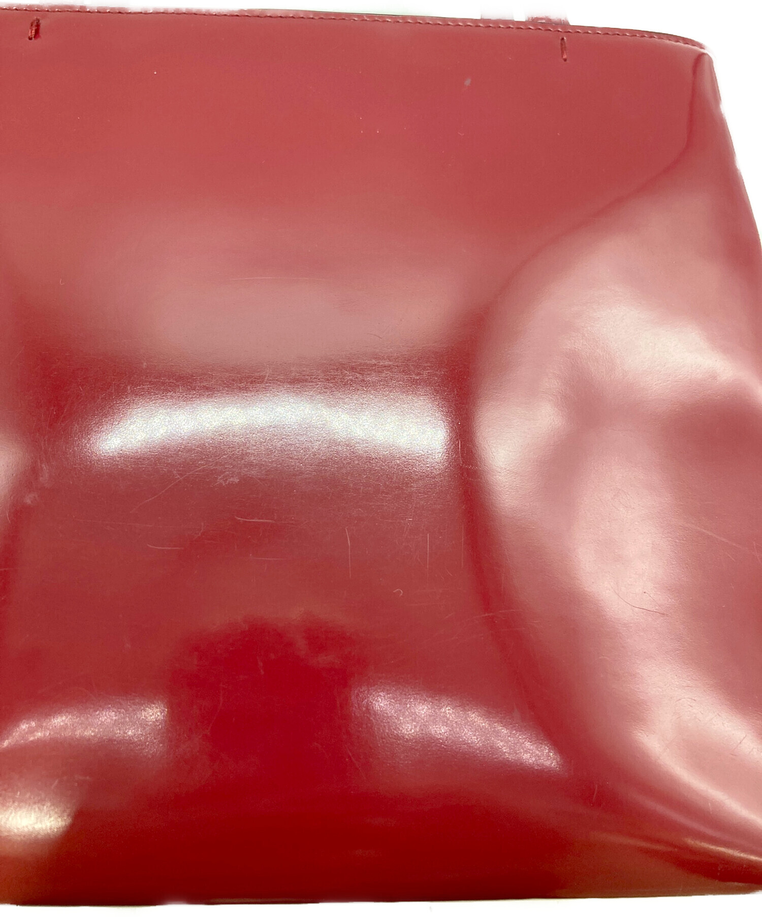 中古・古着通販】PRADA (プラダ) トライアングルロゴプレート パテント