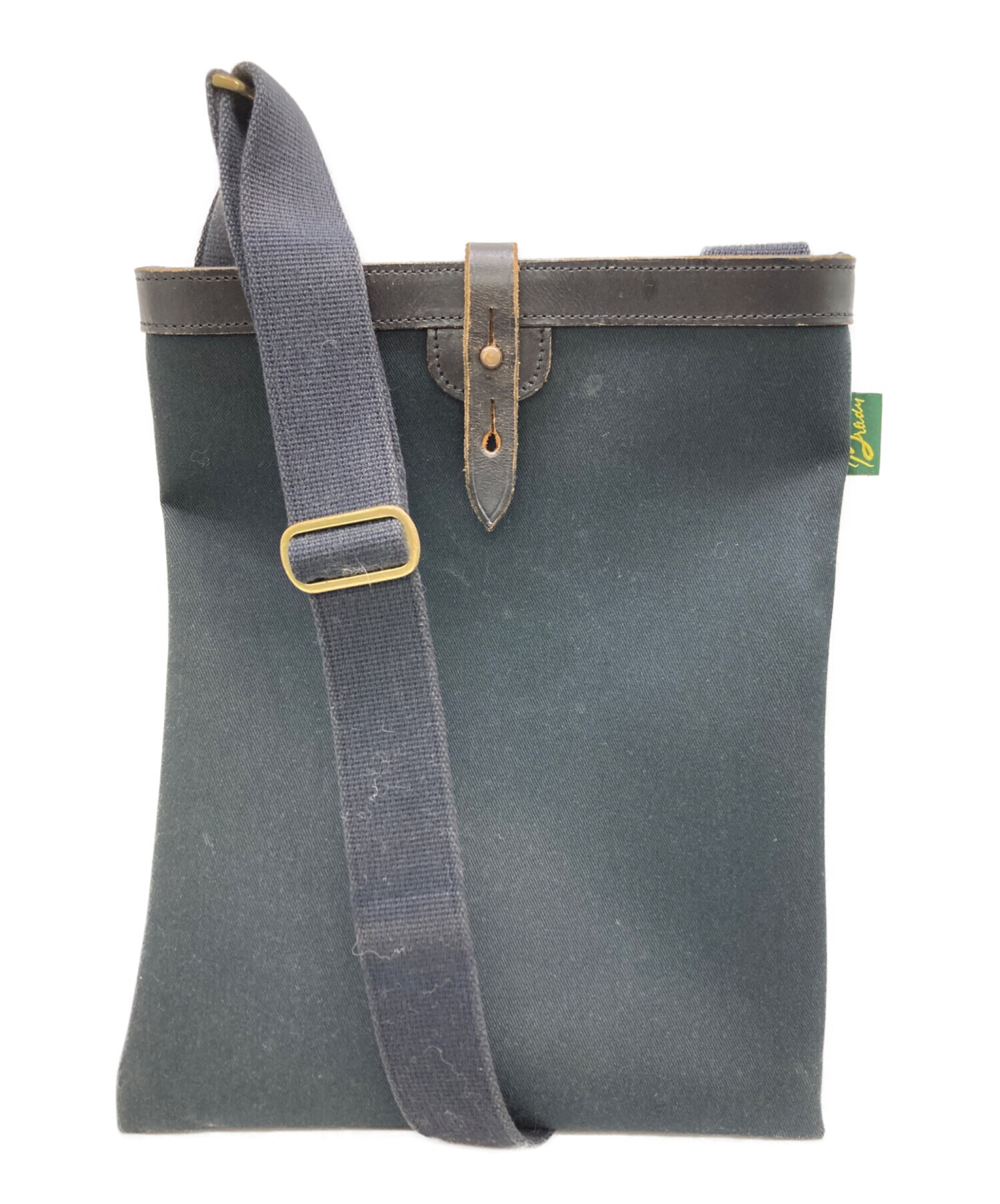 中古・古着通販】Brady (ブレディ) 英国製レザー切替ショルダーバッグ